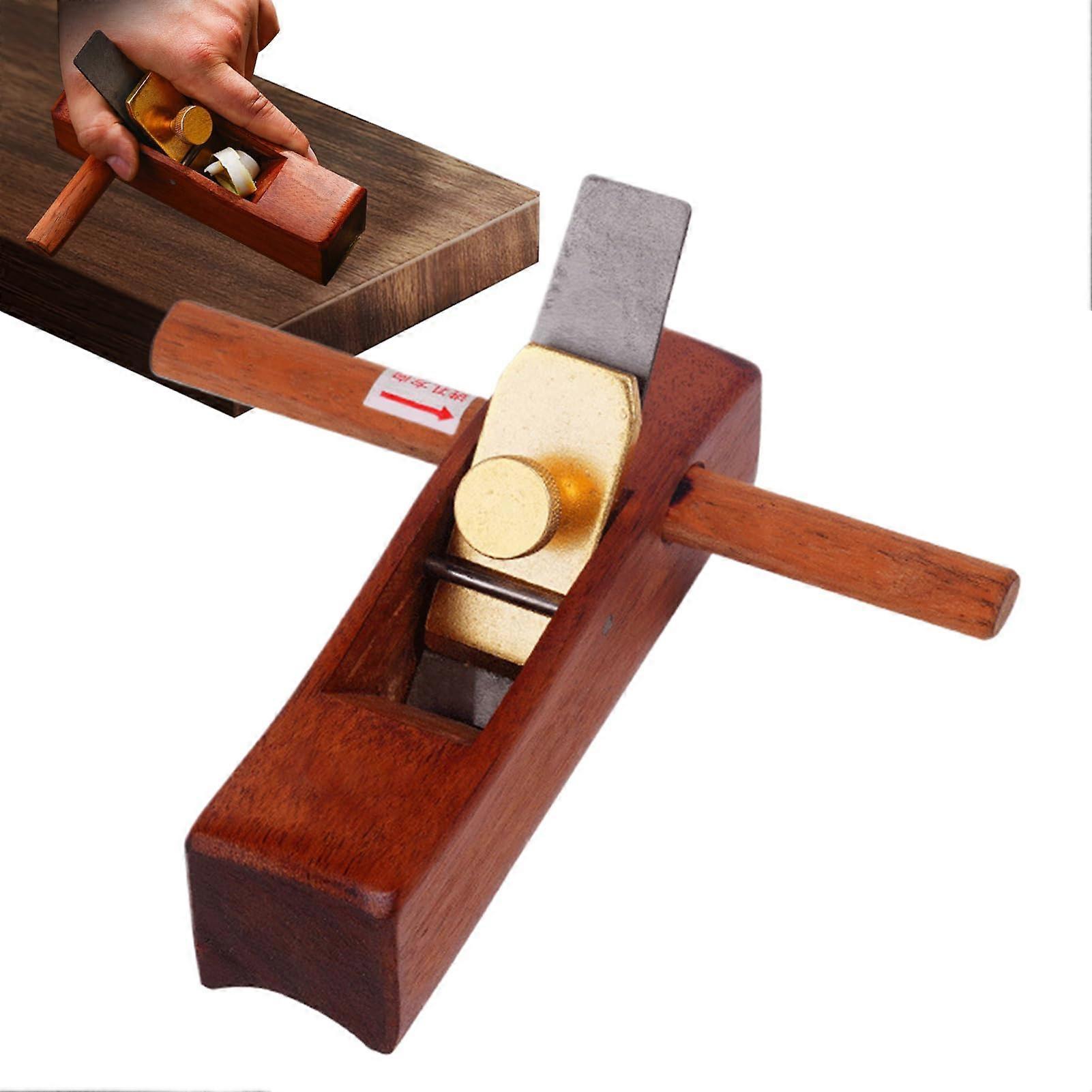 Wood Hand Planer, Wood Planer, Ergonomic Carpenter Tools for Edge Trimming, Rounding, Smoothing, Furniture Making, Craftsmanship