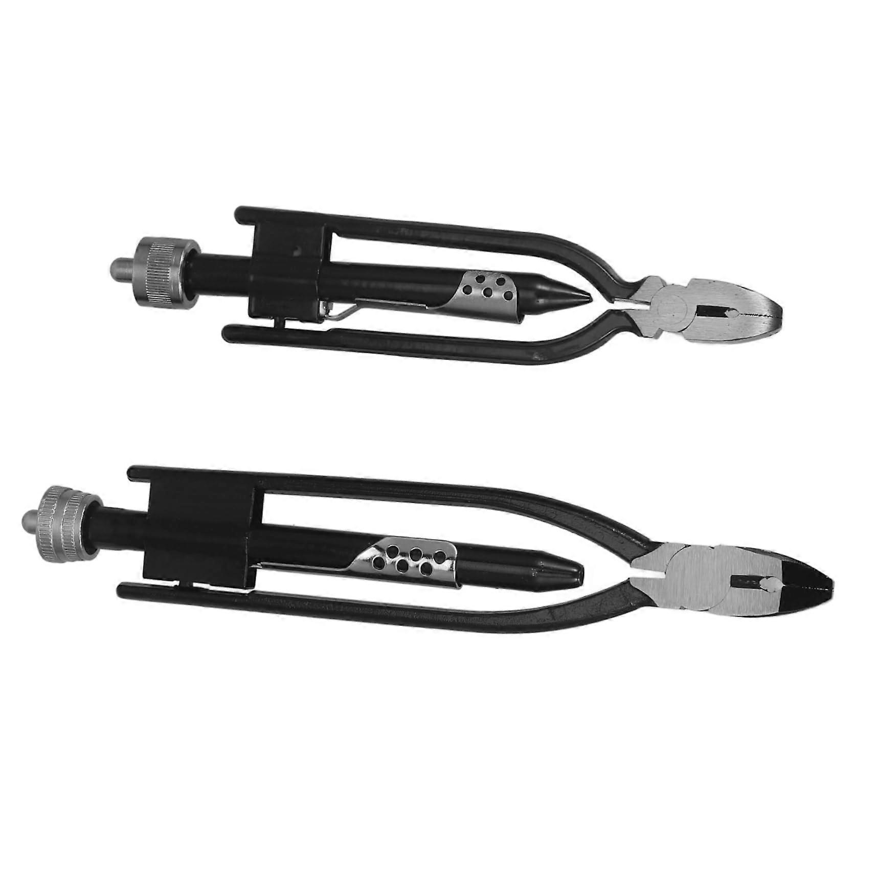 High-Performance Safety Wire Twisting Pliers Set of 2 for Aircraft and Machinery Precision Cable Fastening and Repairs