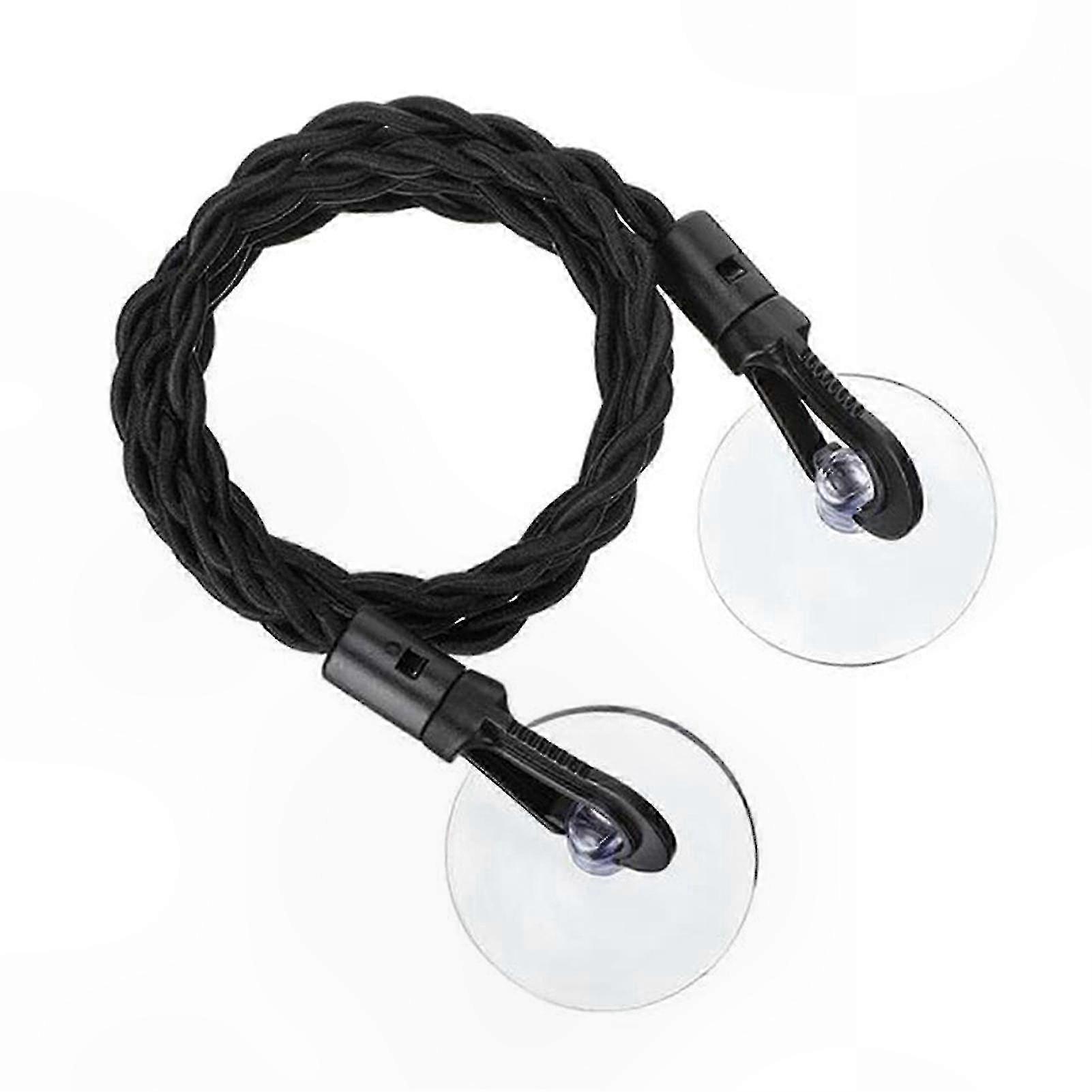 Stretchable Suction Cup Clothesline with High Elasticity for Travel and Outdoor Use