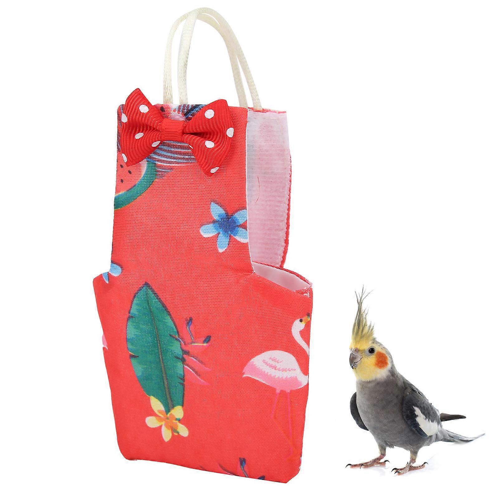 Reusable Waterproof Bird Diapers Breathable Flight Suits for Parrots