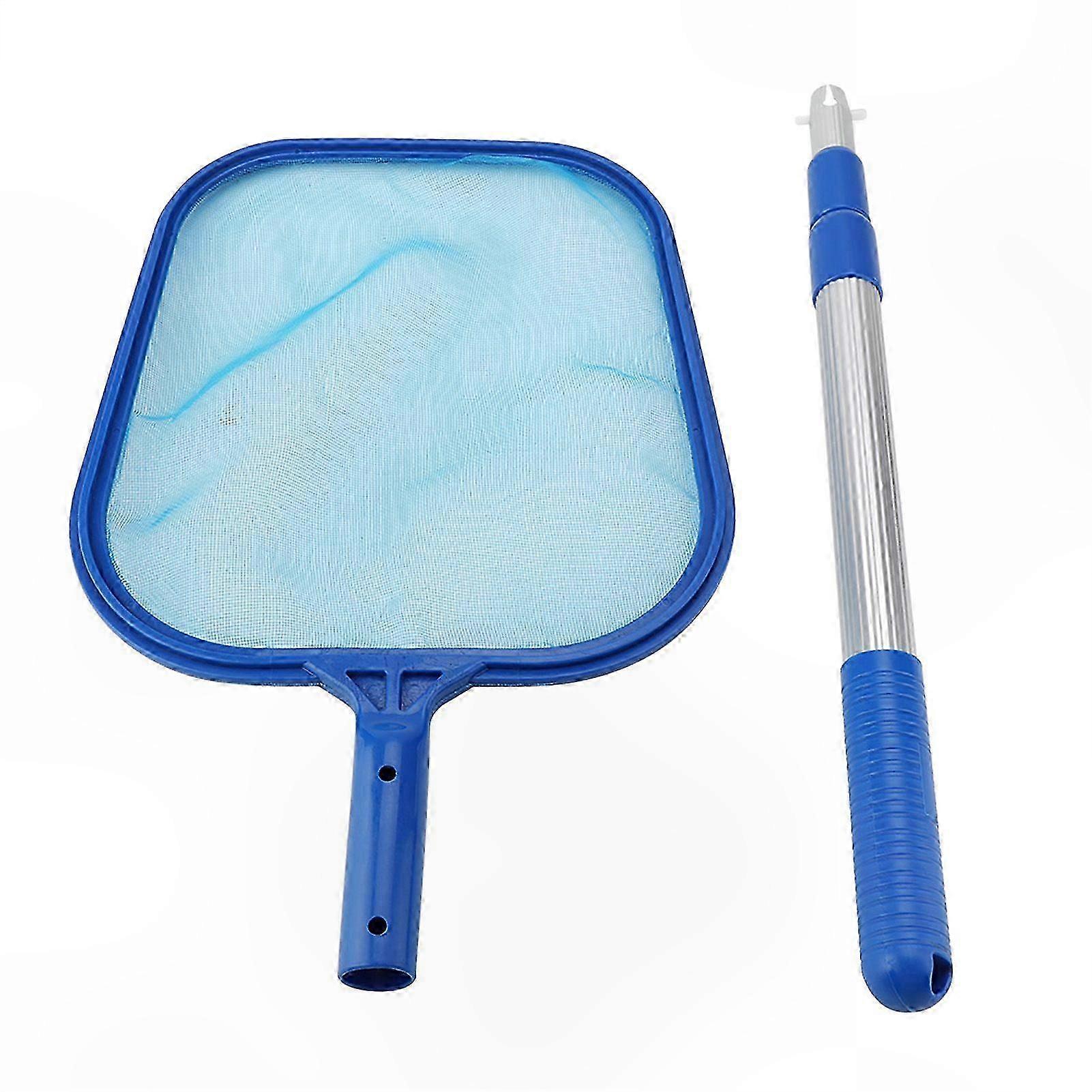 Pool Cleaning Mesh Net with Extendable Pole for Leaf Skimming and Debris Removal (3x35cm)