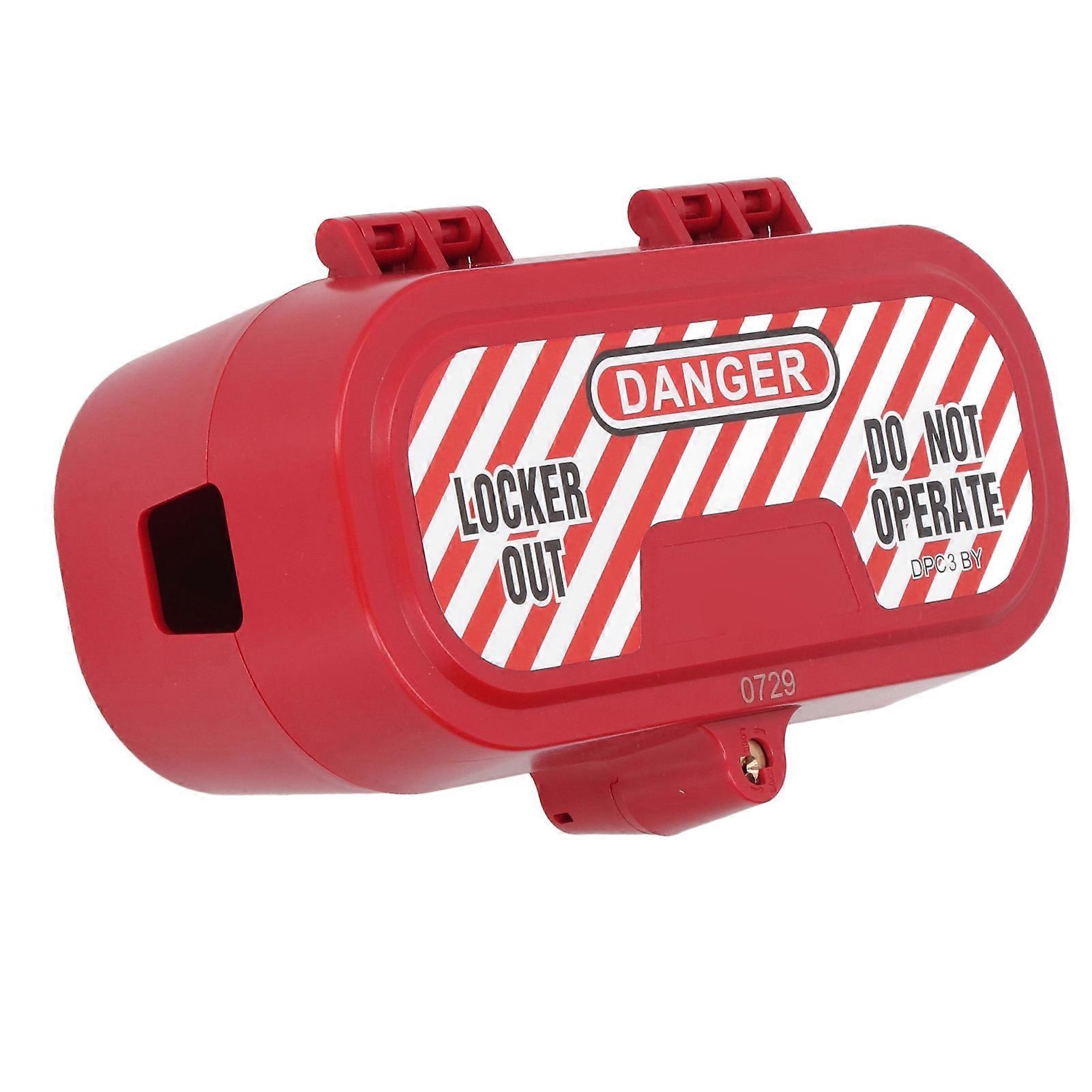 DPC3 Plug Lock Box with Keys & Tags Industrial Electrical Safety