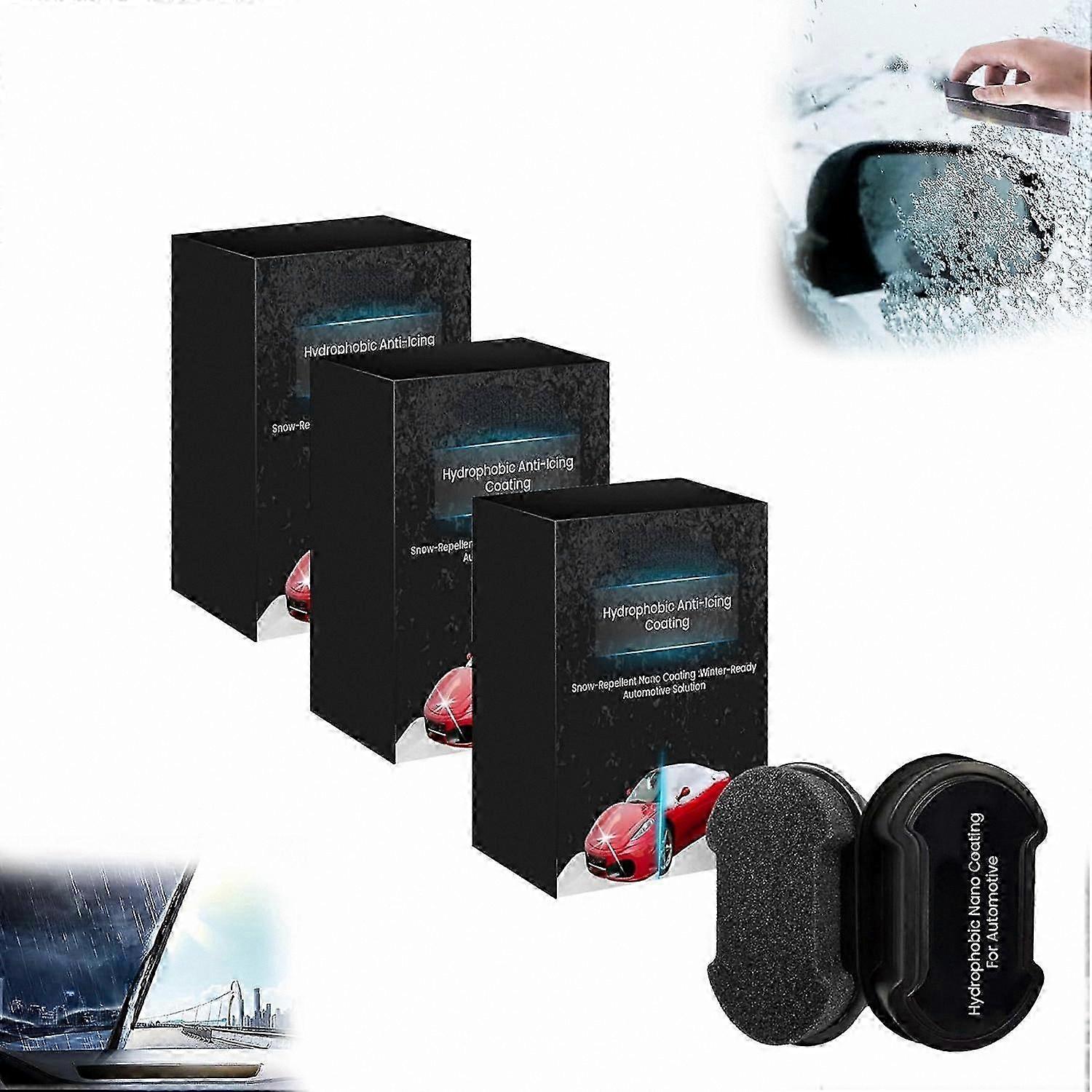 Nano Hydrophobic Coating for Automotive Glass, Anti-Icing Winter Protection Solution