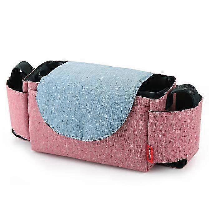 Universal Stroller Organizer with Insulated Cup Holder Detachable P...