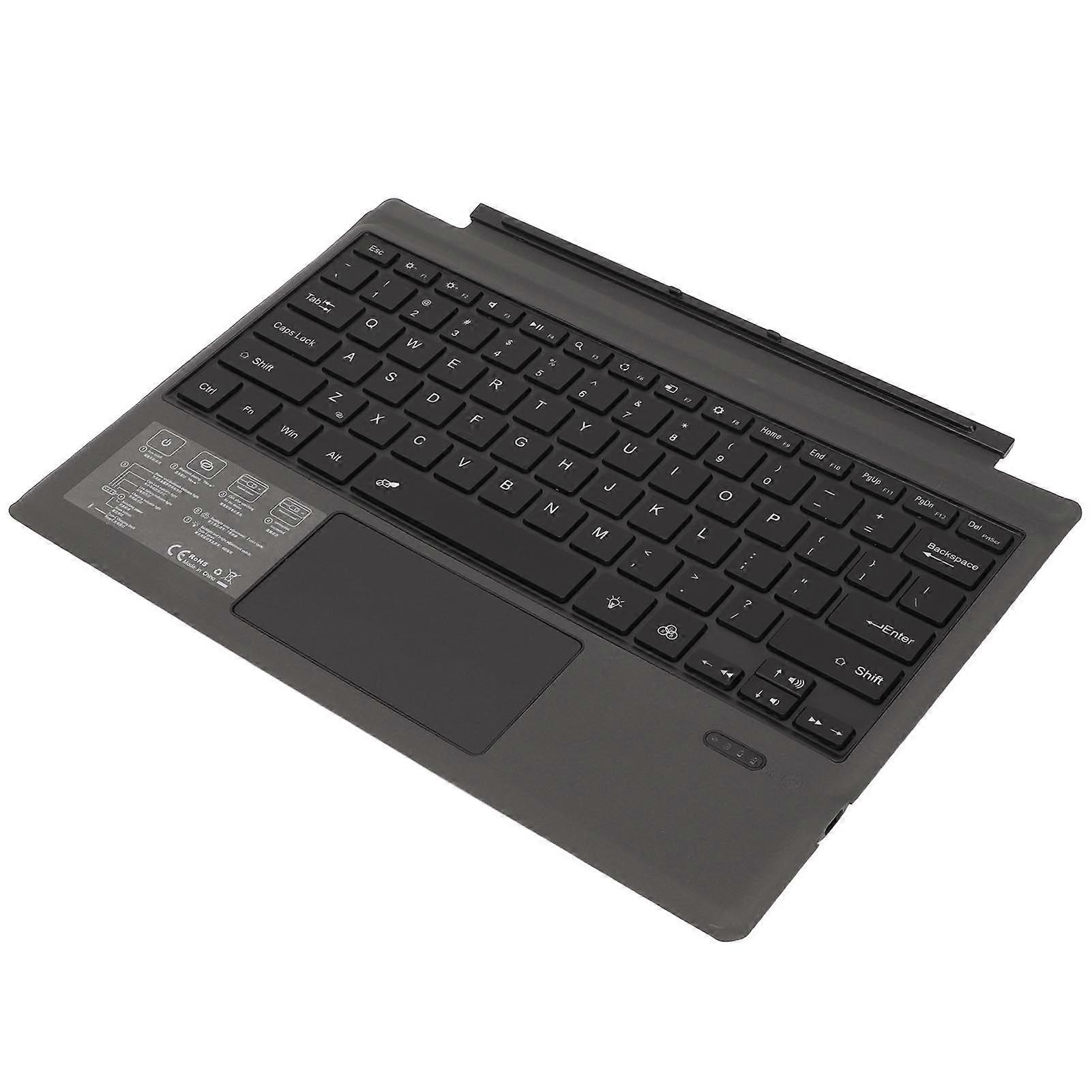 Wireless Bluetooth Keyboard Rechargeable Colorful Keycap Tablet Keyboard for Surface Go3 for Surface Go2 for SurfaceGo