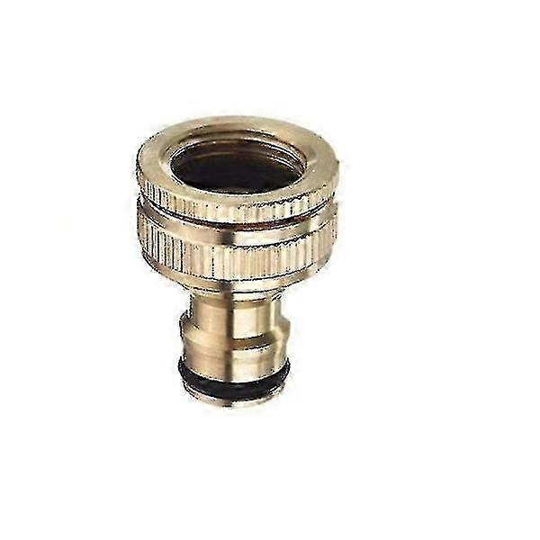 Brass 4/6 Hose Nozzle Threaded Flow Tap Connector Threaded Tap Adapter Betterlifefg