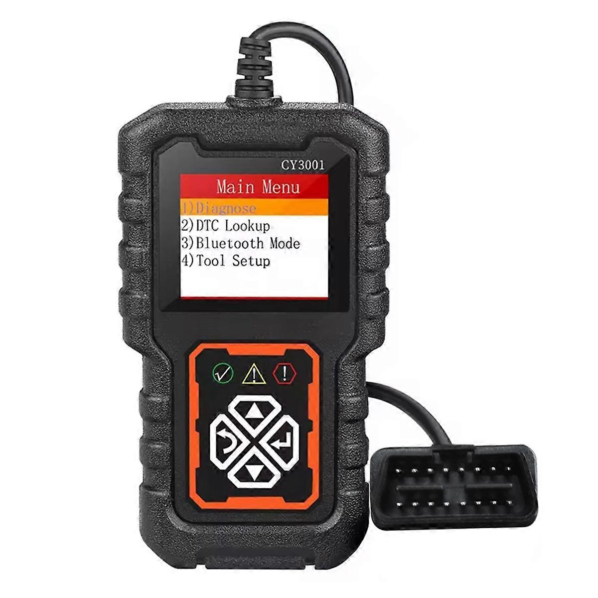 Engine Battery O2 Sensor EOBD OBD2 Scanner CY3001 OBD2 Code Reader Car Diagnostic Tools Fault Code Digital Display
