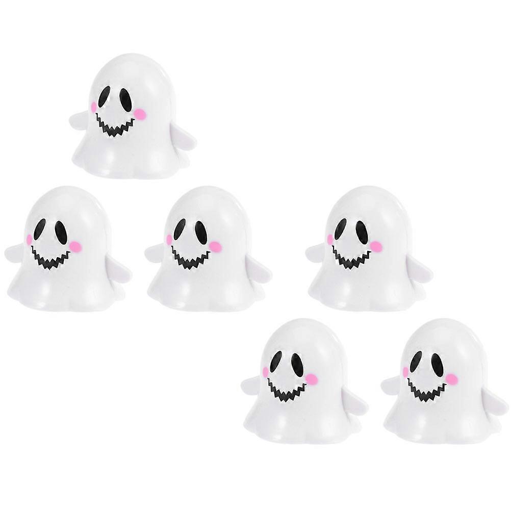 Fun 6Pack Halloween Clockwork Toys Perfect For Children Easter Event Wind-up PVC Plastic Miniature Design Props