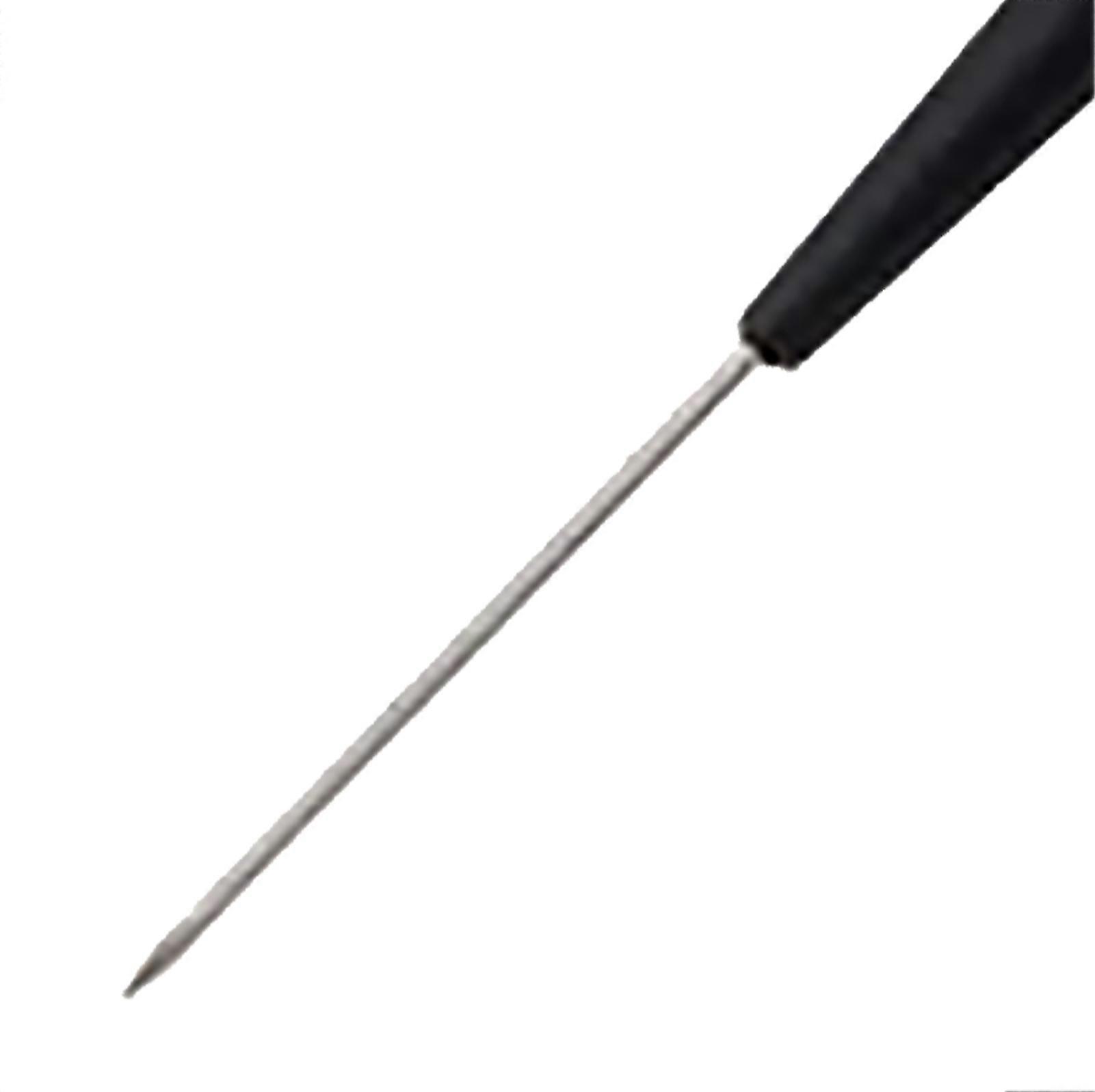 0.7mm Multimeter Test Probe High Temperature Resistance Accurate Detection Wire Piercing Probe for Auto Repair Black