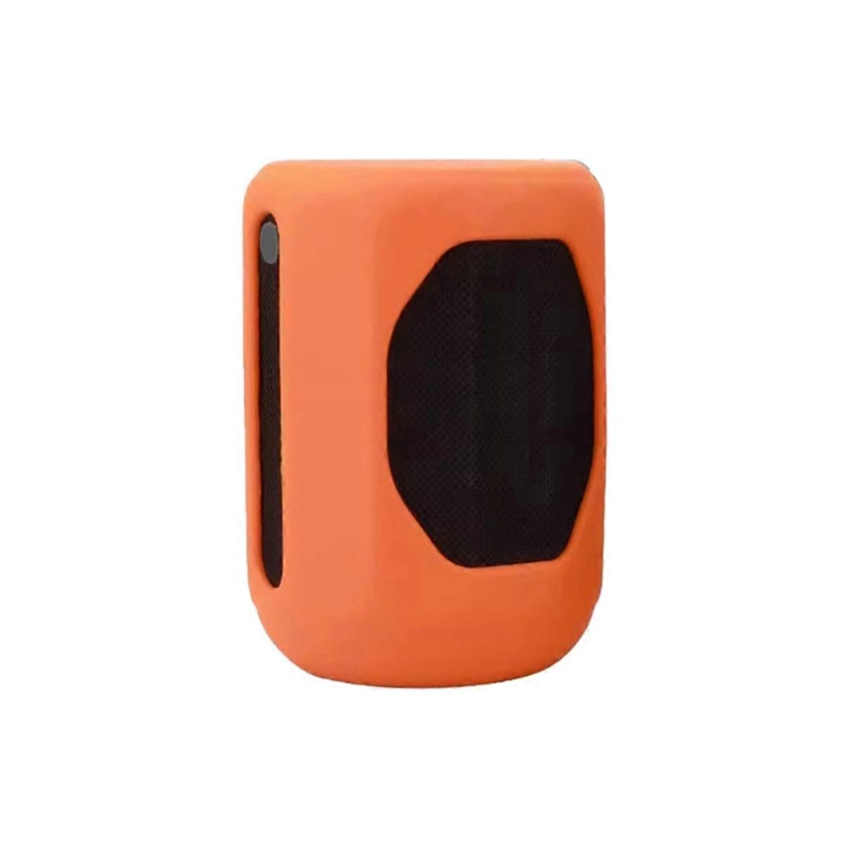 Shockproof Silicone Protective Sleeve for Speaker Mini Dustproof Cover Case Enhanced Grip Orange