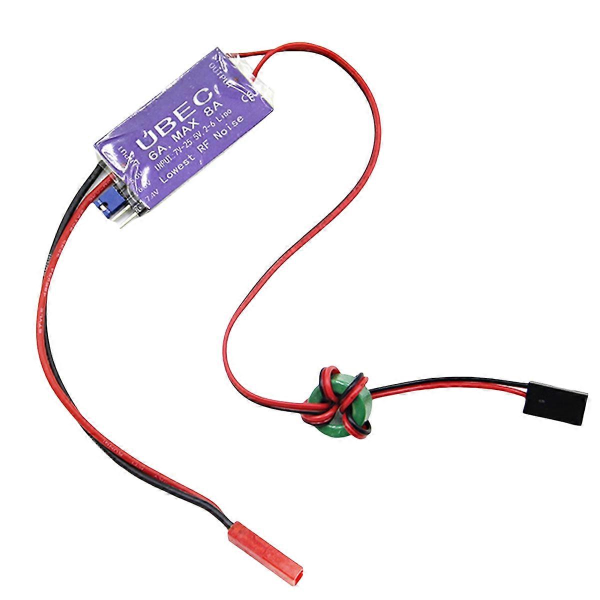 UBEC Voltage Regulator for RC Airplanes 6A Output 5V/6V Max 12A for 2-6S Lipo 6-16 Cell Ni-