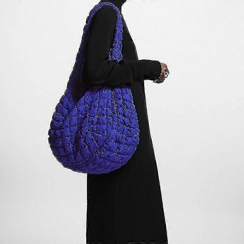 Autumn Winter New Cos Cloud Dumpling Crossbody Down Tote Bag Large Capacity for Girls