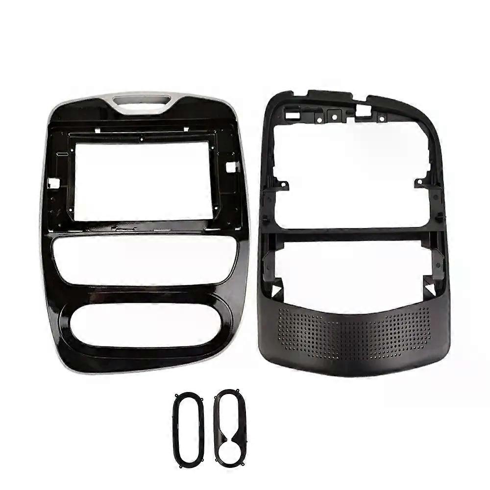 10.1 Inch For Renault Clio 2016-2018 Car Radio Android MP5 Player Manual Casing Frame 2 Din Head Unit Fascia Stereo Dash Cover