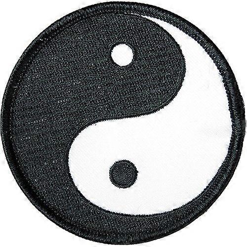 Yin Yang Badge Stickabzei Small Embroidered Patch Yin Yang Design