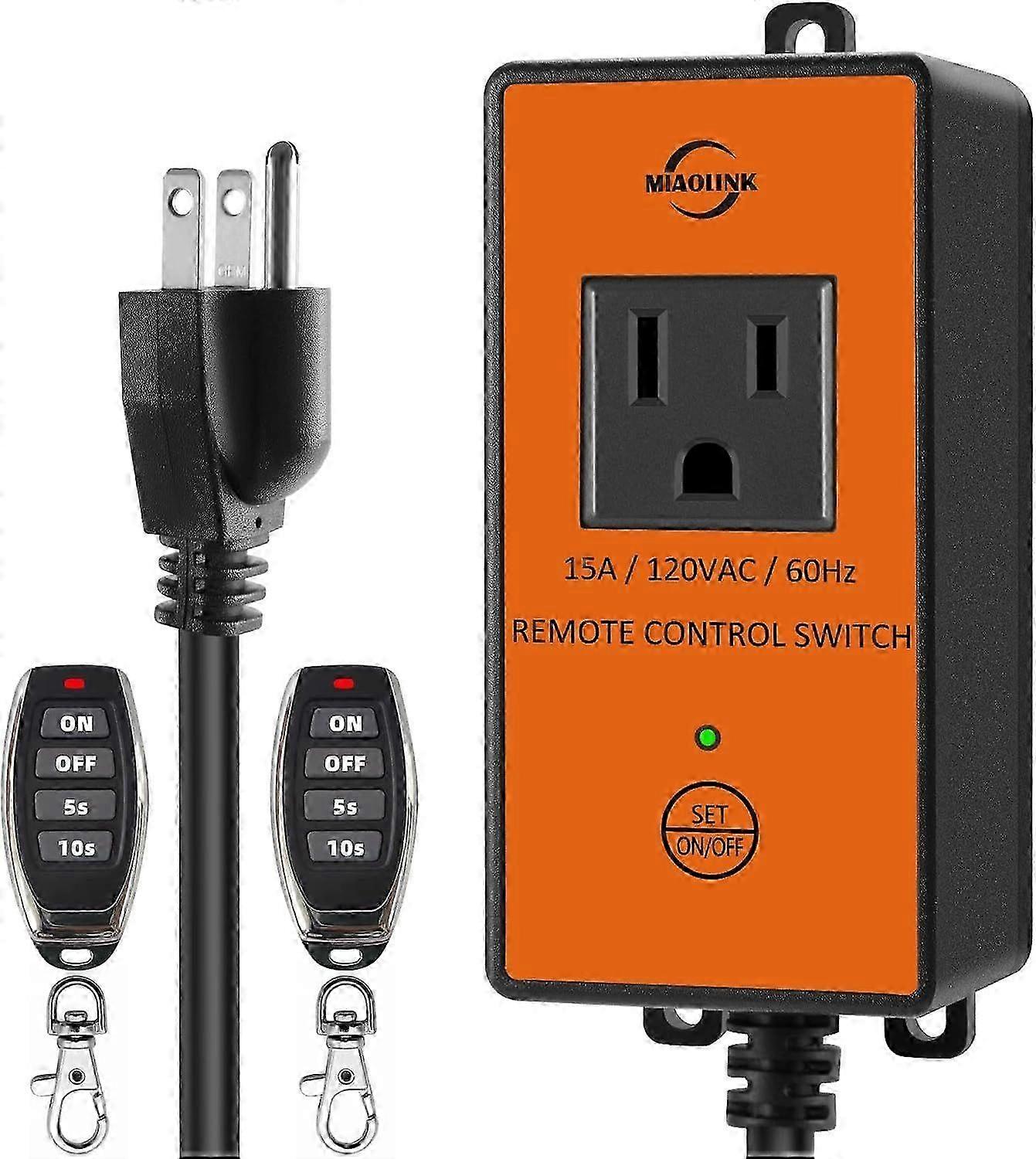 2025 Latest Model 120v Automatic Vacuum Switch Wireless Remote Control Dust