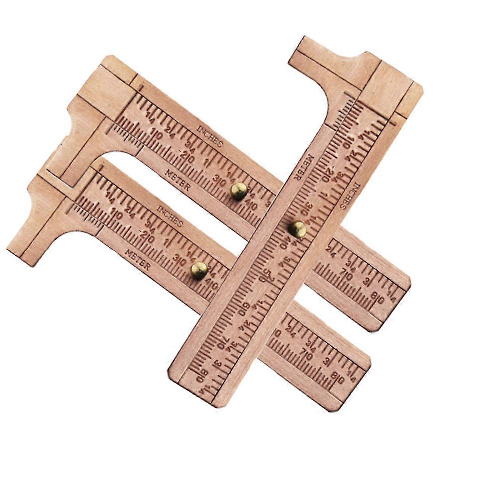 Antique Copper Caliper for Measurement Without Electroplating Portable with 0-100mm Scale