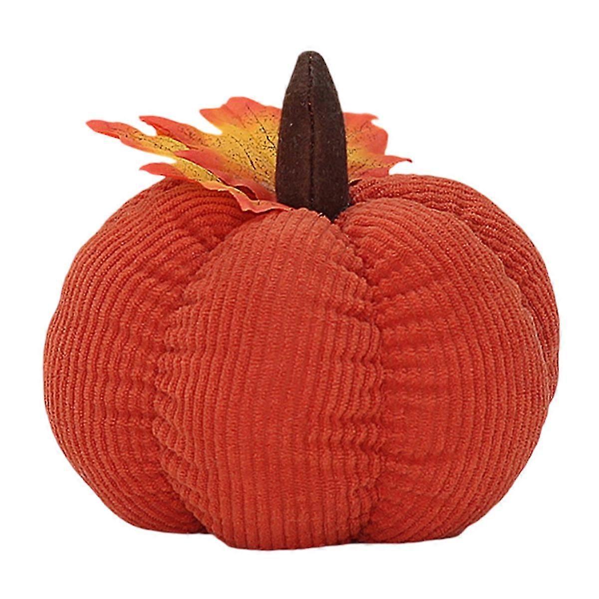 Knitted Pumpkins for Fall Decor, Small Fake Pumpkins for Thanksgiving