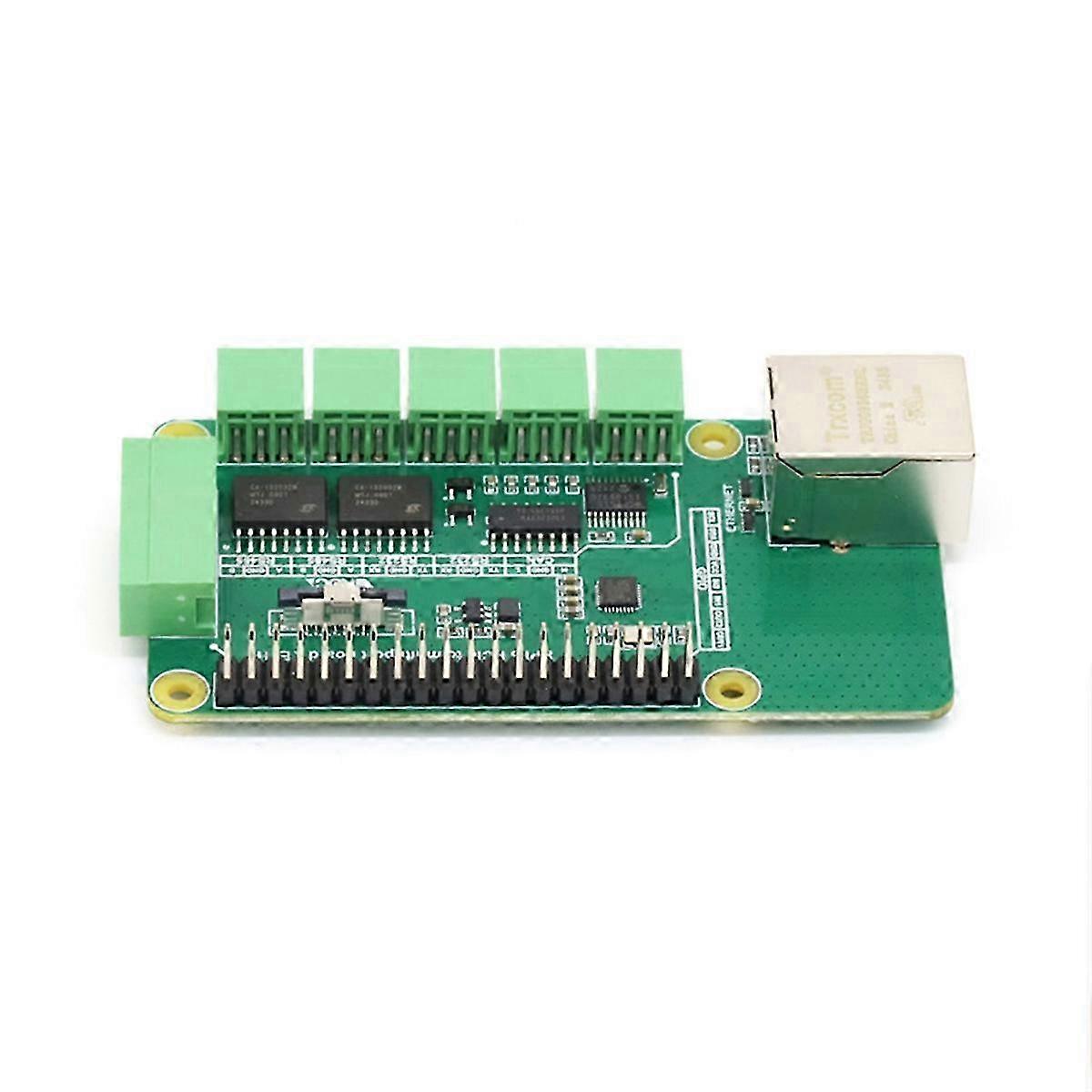 Enhanced PCIe to RJ45 Gigabit Ethernet Adapter Board with CAN/RS485/RS232 Interface
