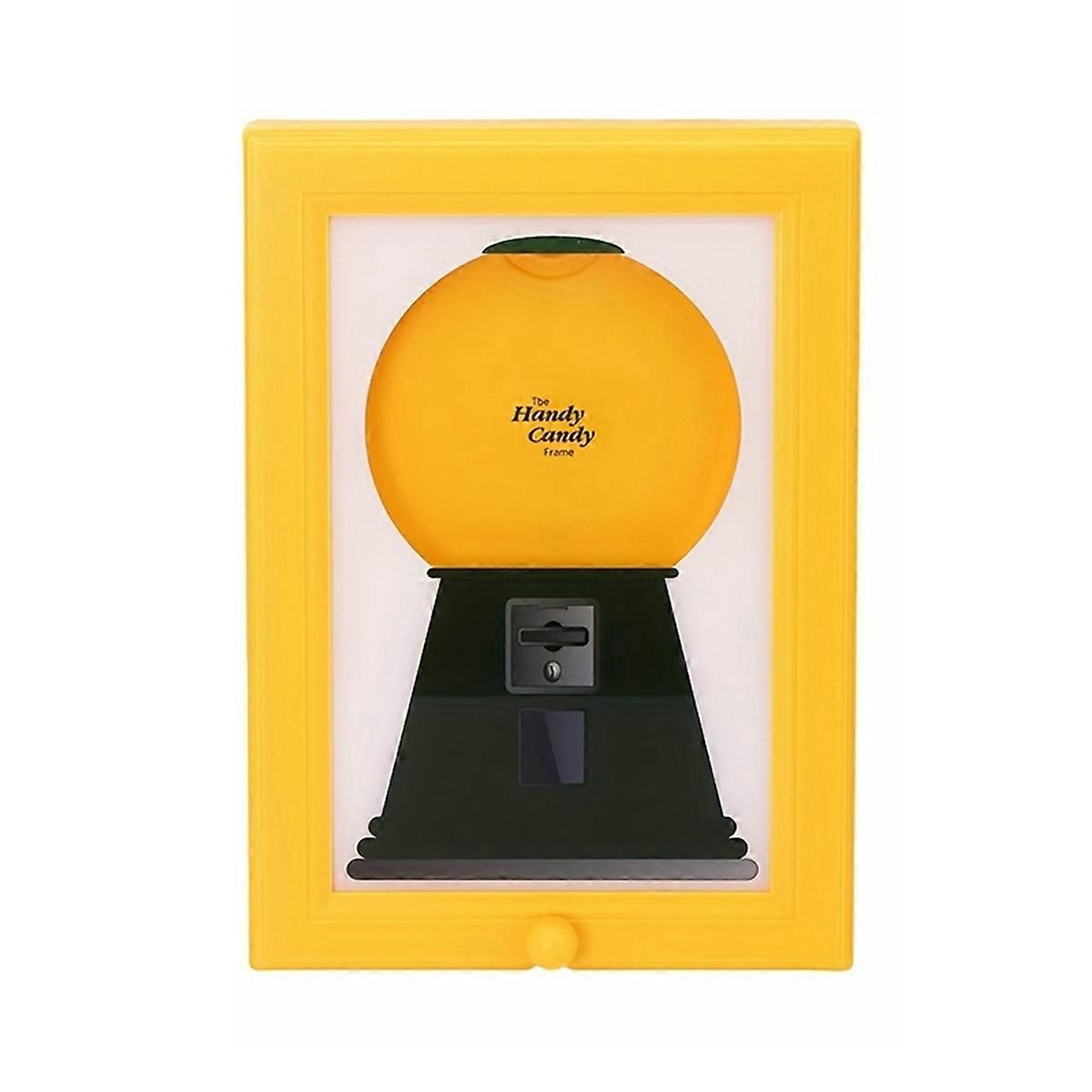 Candy Dispenser Picture Frame Wall Mount Gumball Machine