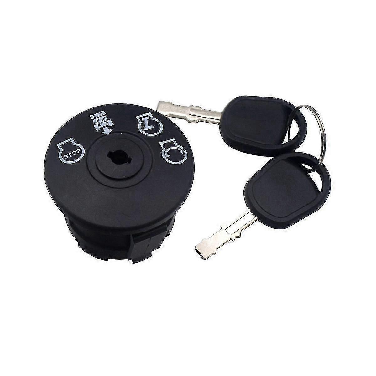 4 position ignition switch for riding lawn mower with key