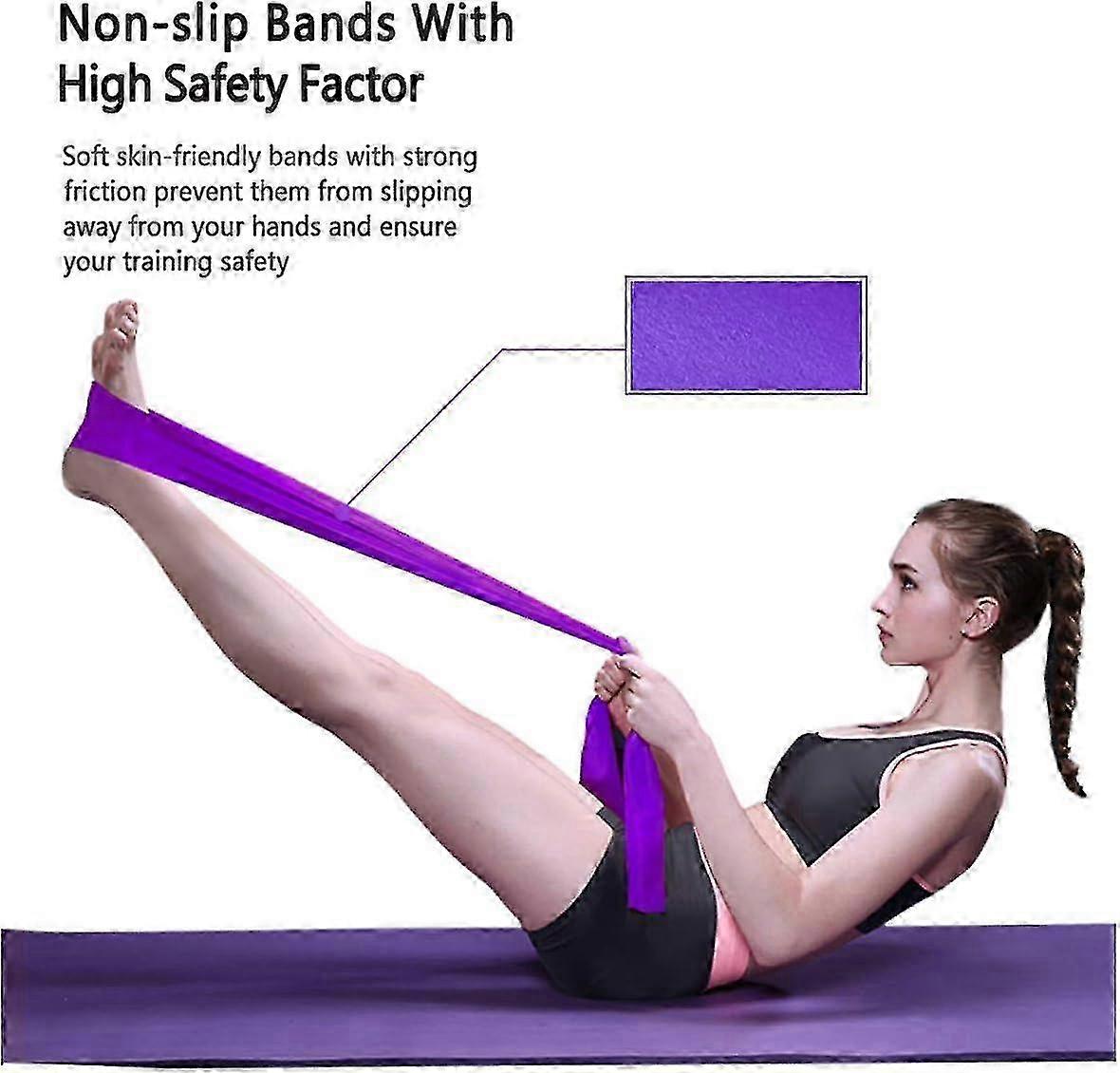 MOBU Fascia Elastiche Set Da 5: L'allenamento A Casa Non è Mai Stato Così Completo!