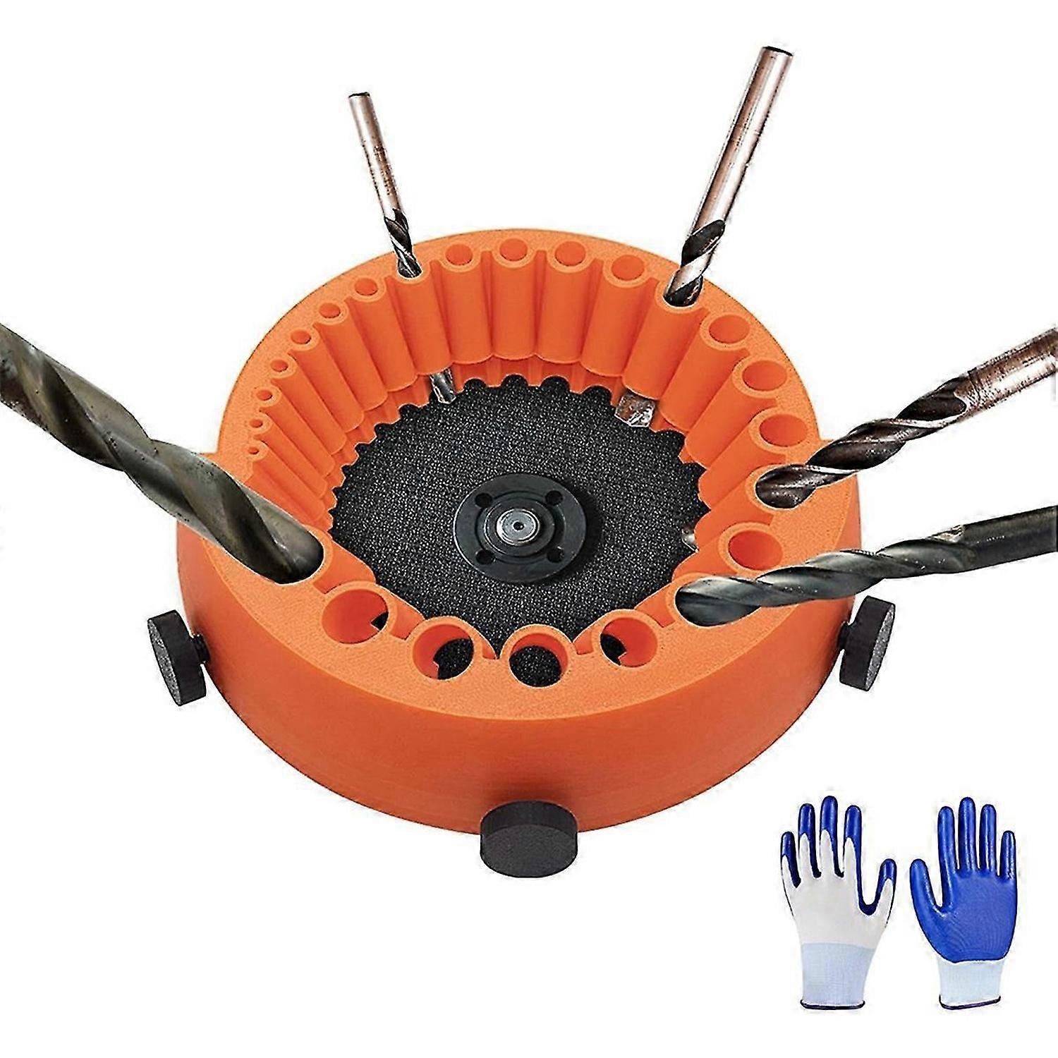 Drill Bit Sharpener, Drill Bit Sharpener for All Bit,1/16 Inch to 1/2 Inch Bits, Powered By 125mm An