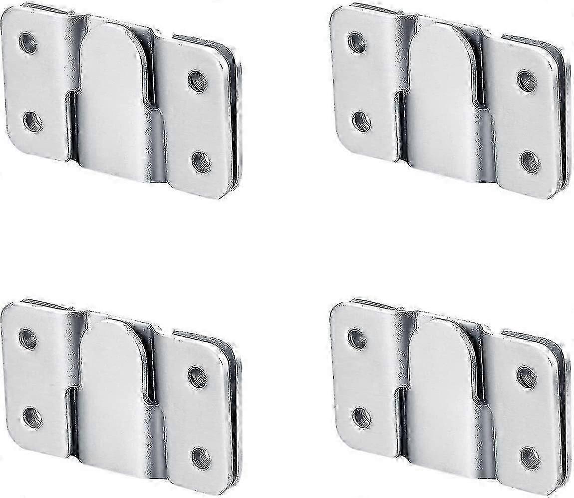 Flush Mount Interlocking Brackets for Furniture Wall Hardware
