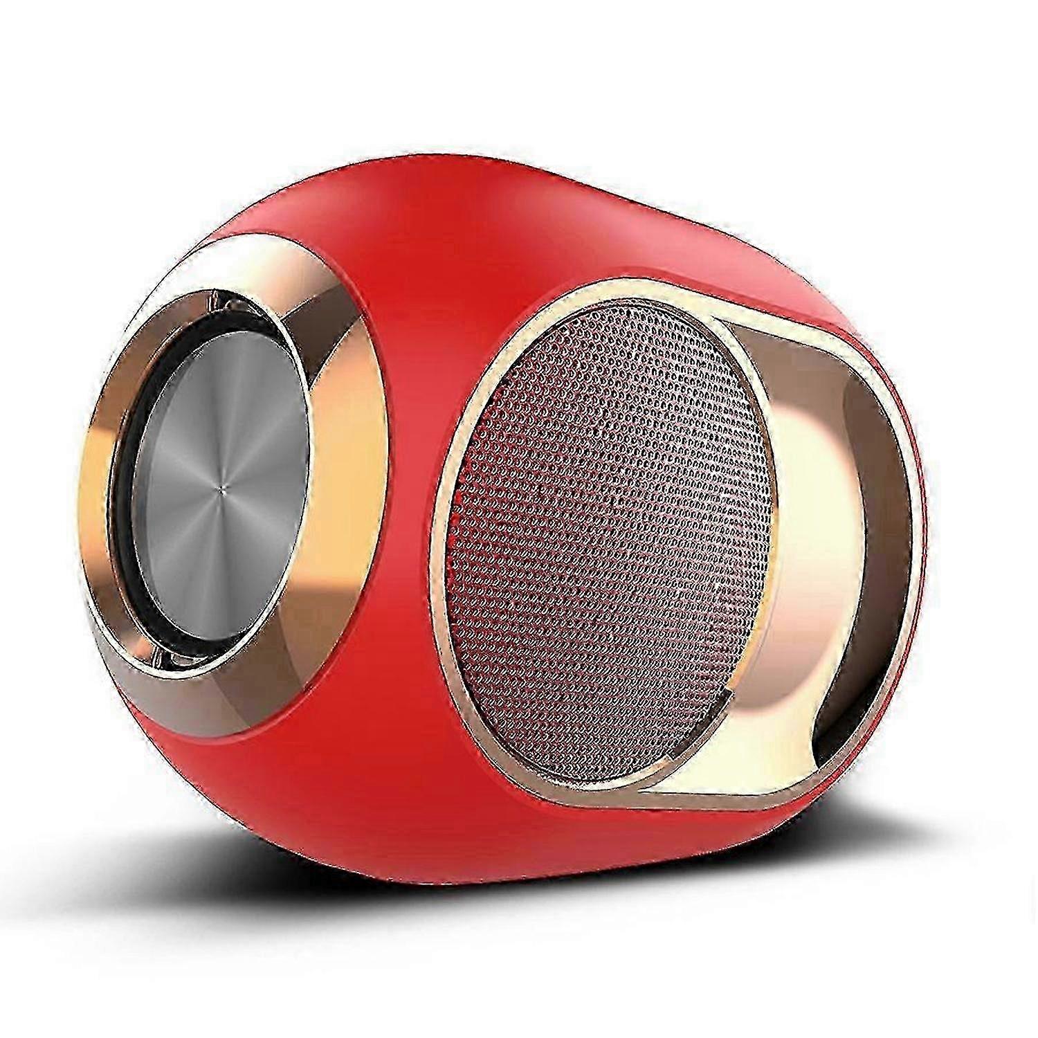 X6 Bluetooth-Lautsprecher TWS Wireless Subwoofer Card Bluetooth-Lautsprecher (Weiß)