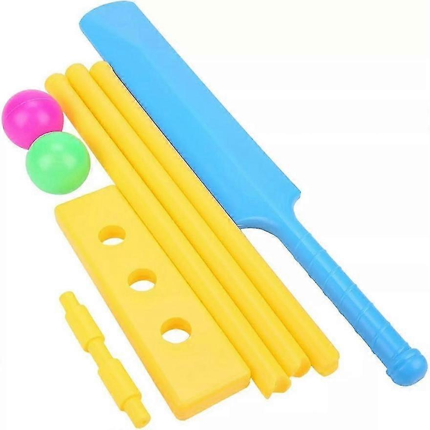 バットボールとウィケットスタンド付きキッズクリケットセット、アウトドアスポーツ用