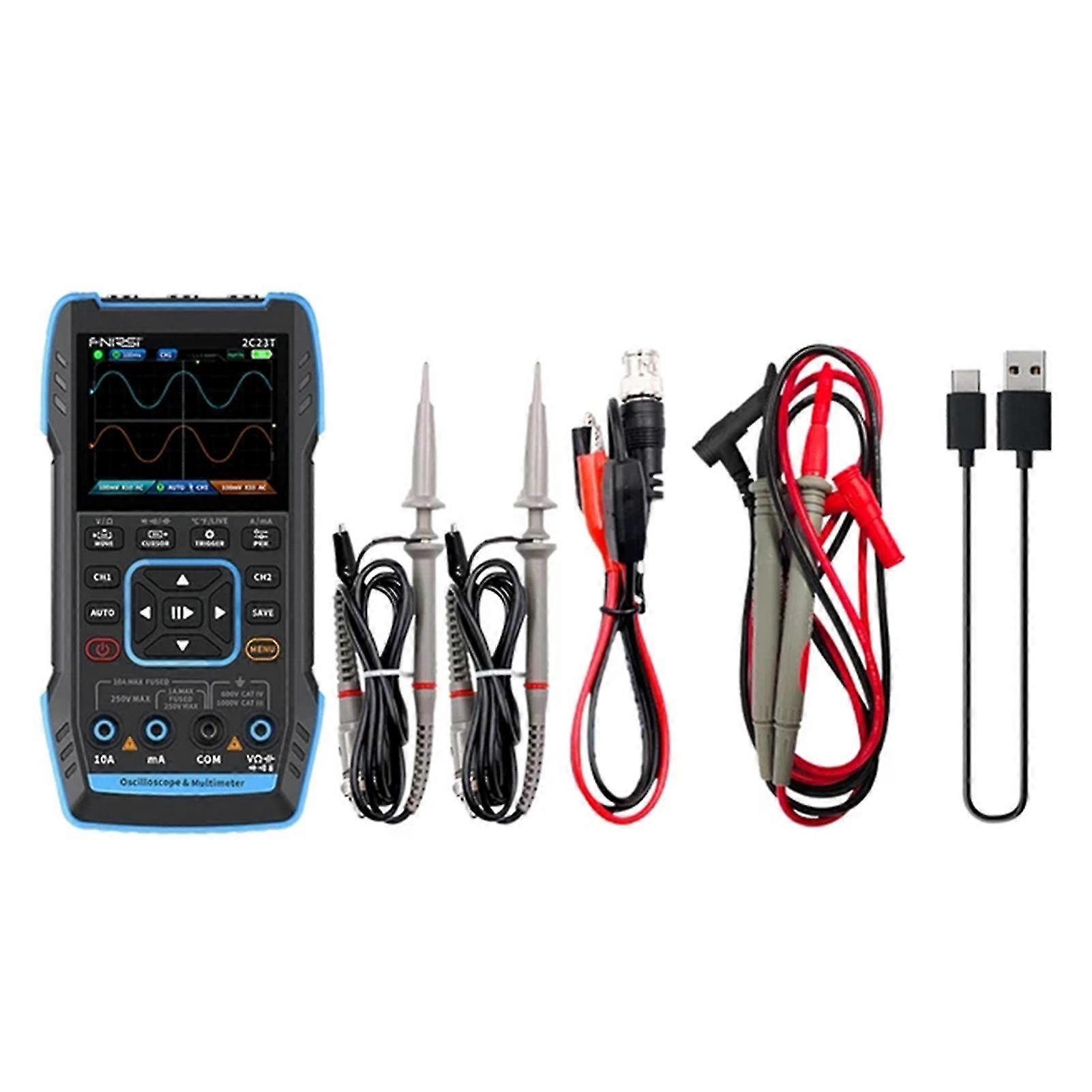 Handheld Digital Display Oscilloscope Multi-Purpose Durable Measuring Tool for Circuit Test 2025