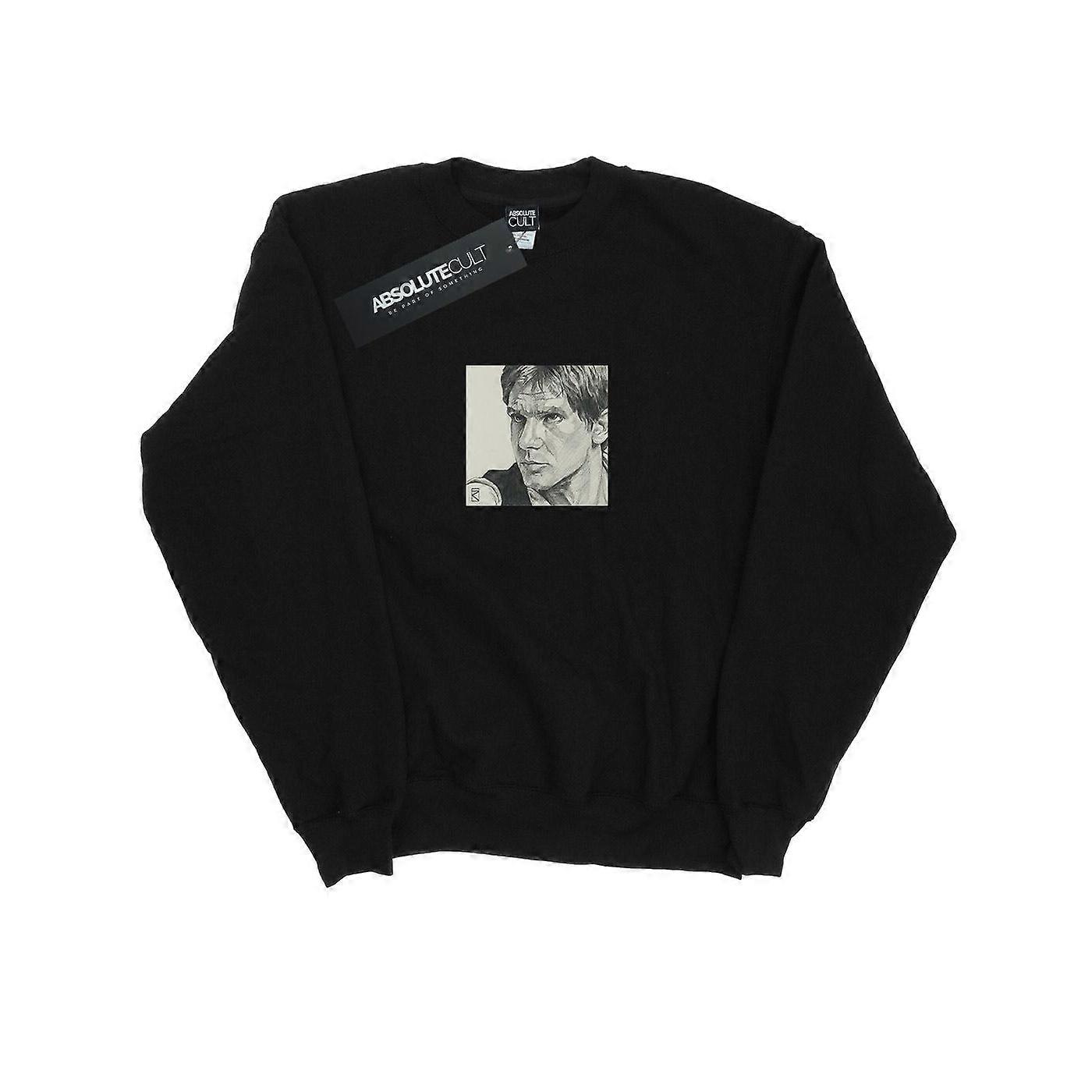 Moletom Star Wars Mens Han Solo Drawing