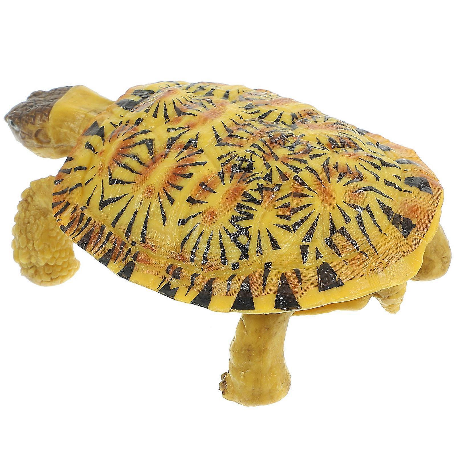 Artificial Turtle Model Plastic for Decor Simulation Animal 3Pcs