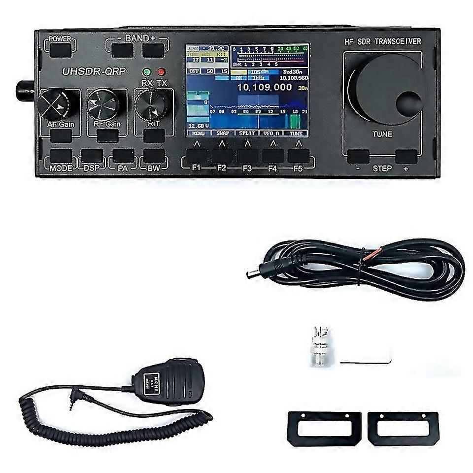 For Mchf V063 Hf Sdr Ceiver Qrp Ceiver Amateur Ham Radio With Power Supply Microphone