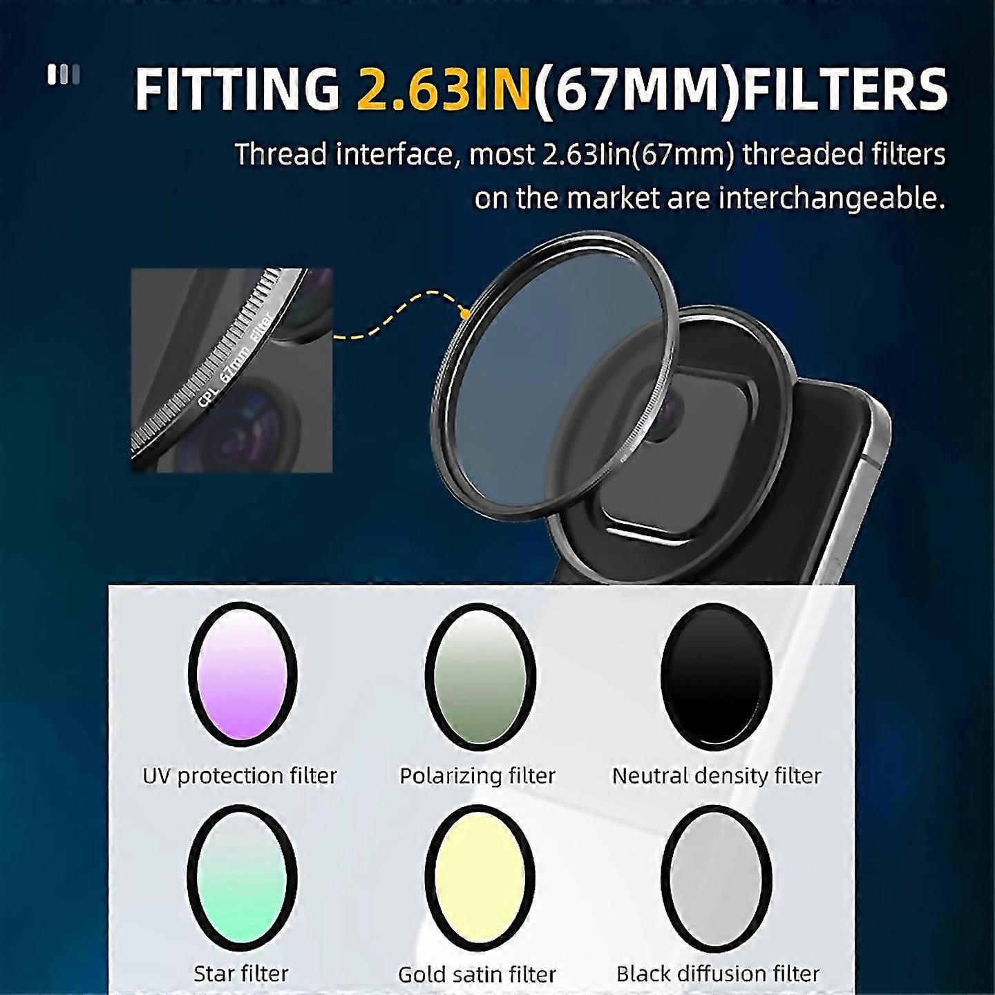 For Filter Phone Holder For 12131415pro