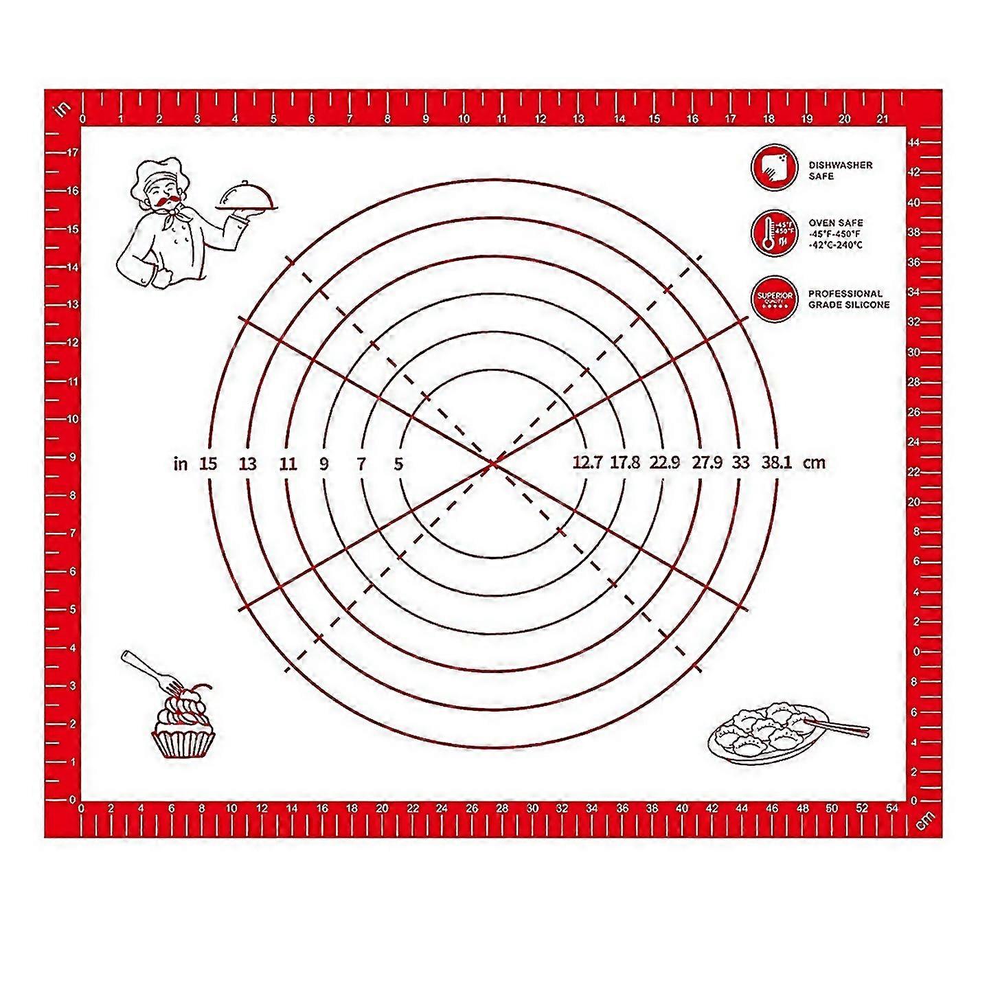 For Silicone Baking Mat Pizza Dough Does Not Stick To The Dough