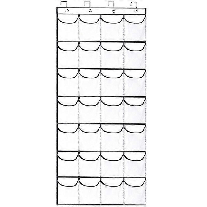 28 Pockets over the Door Shoe Organizers