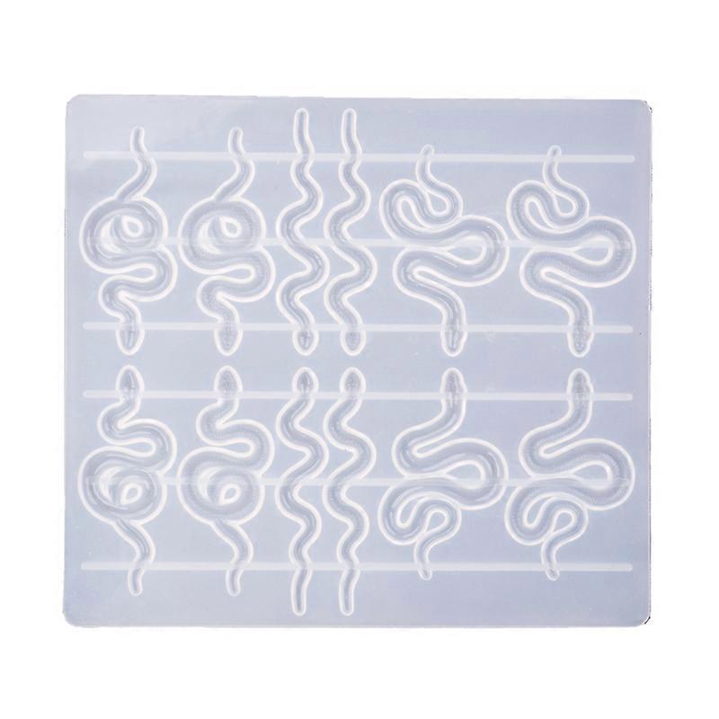 Snake Earring Resin Mold,Silicone Epoxy Resin Casting Molds