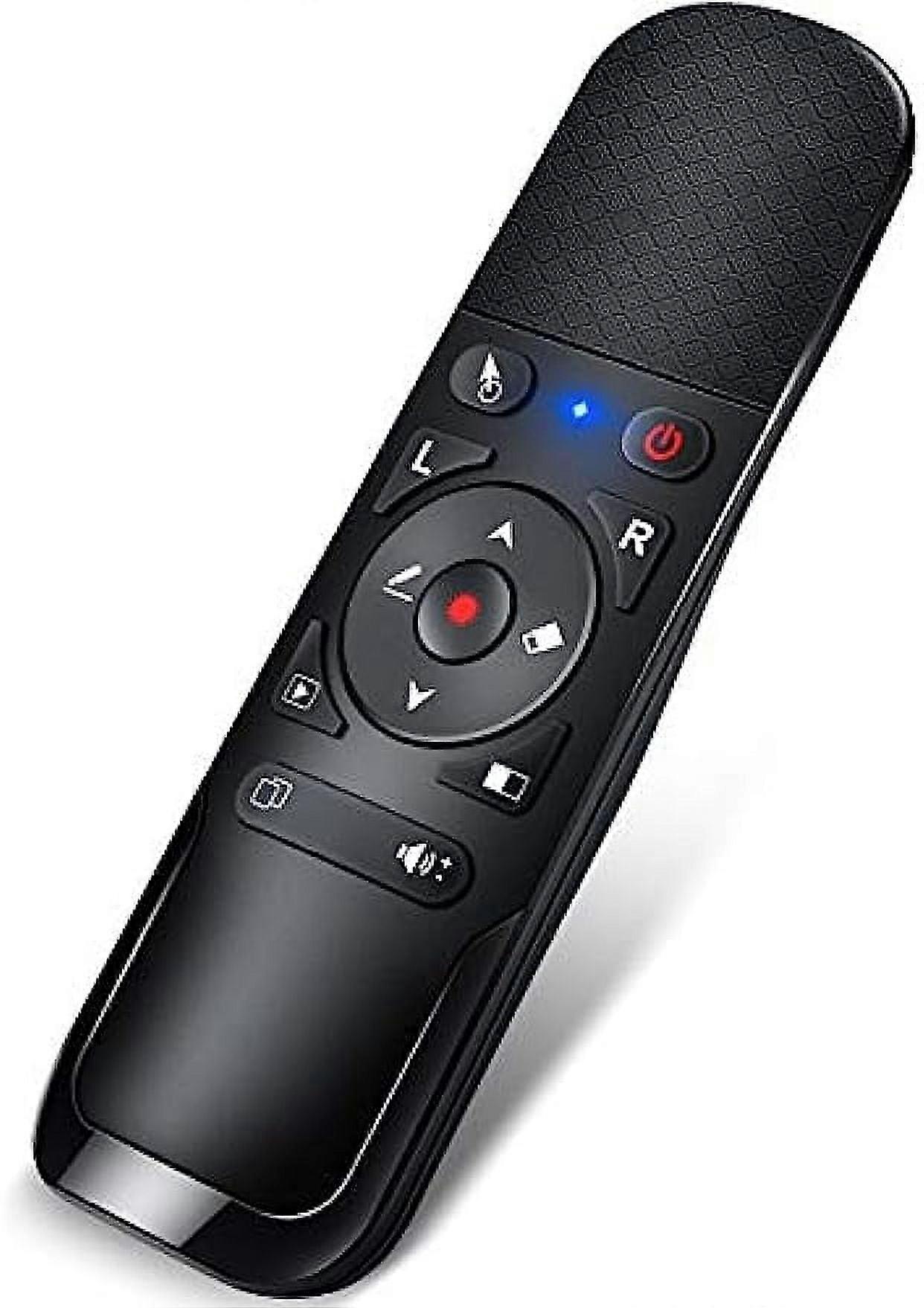Wireless Presenter with Air Mouse, RF 2.4GHz Clicker for PowerPoint, compatible with Mac, Laptop, Computer
