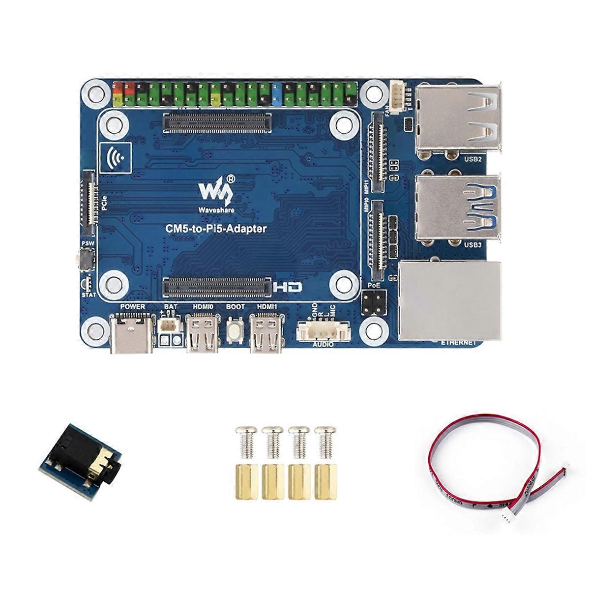  for CM5 to Pi 5 Adapter with GPIO 4-Ch