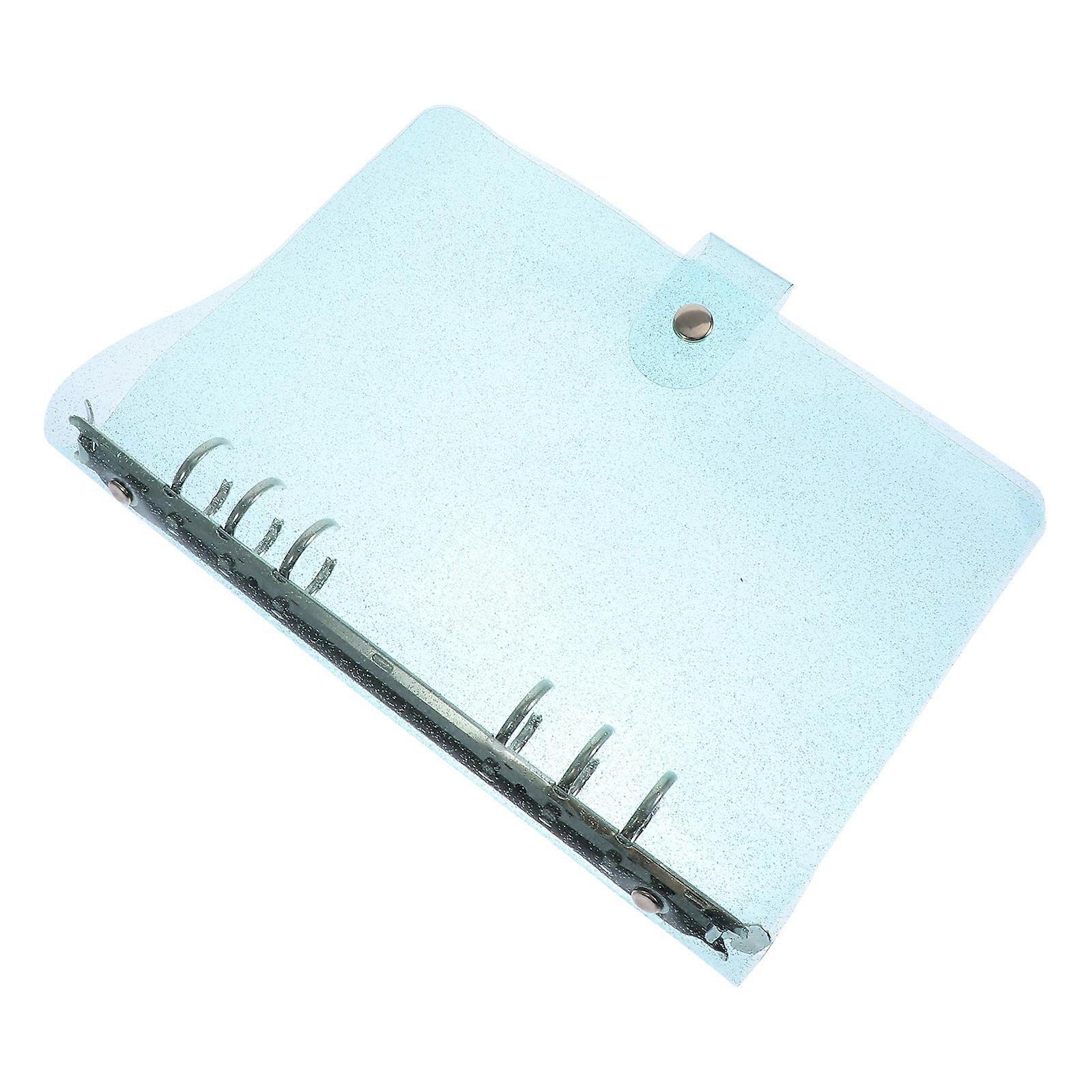 Diary Cover For Handbook And Notepad Blue Color PVC 2Pcs Storing Papers