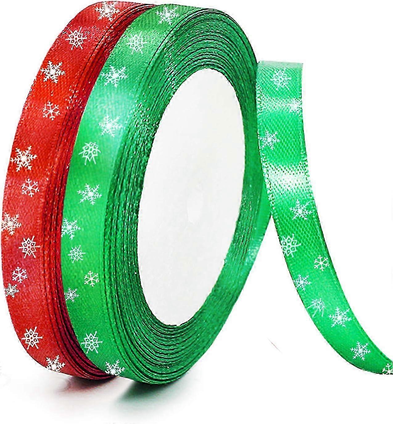 Satin Ribbons, Durable Ribbons for Seamless Gift Wrapping, Smooth Surface Polyester Holiday Ribbons, Wrinkle-free and Flexible for DIY Craft Projects