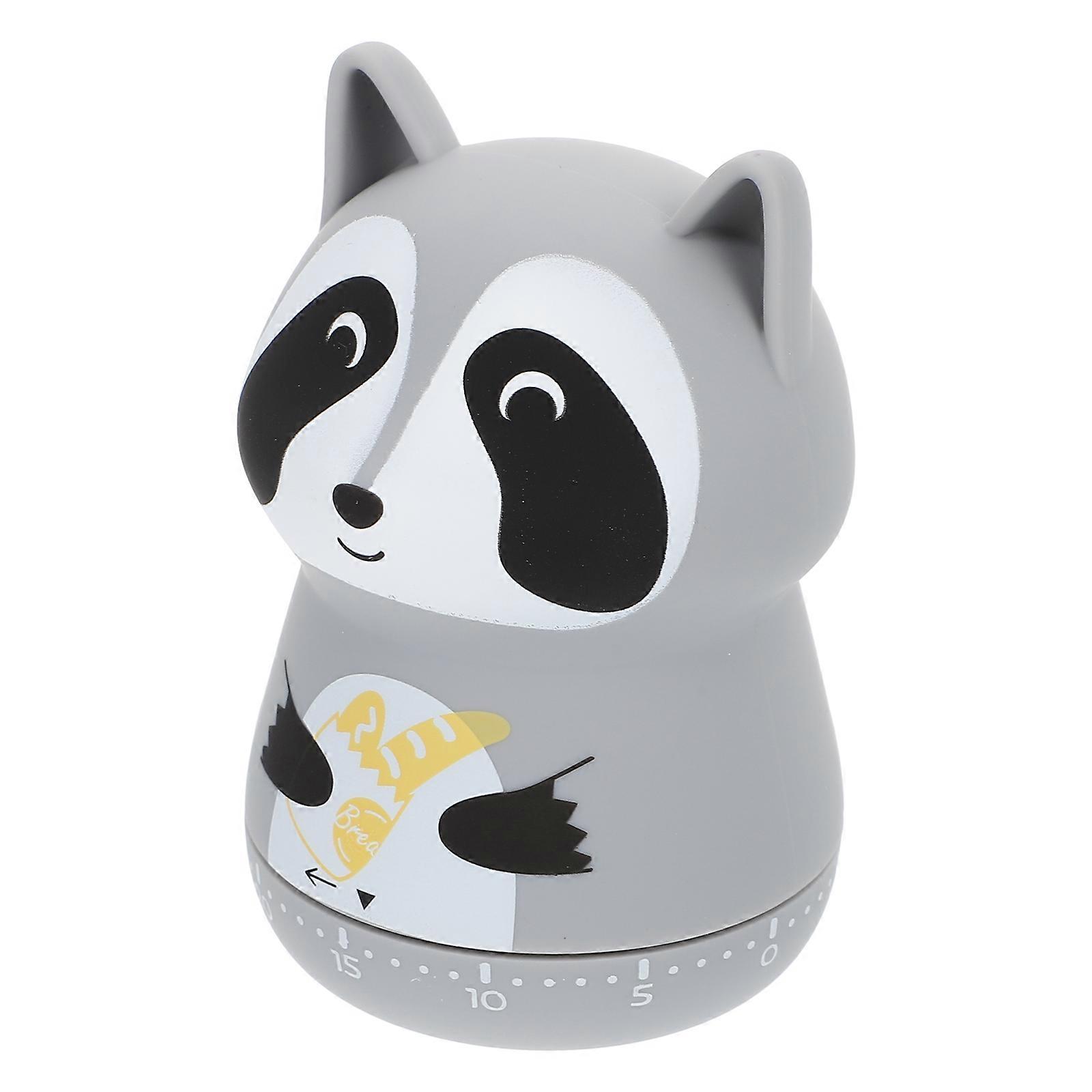 Cartoon Animal Shape Timer Mechanical Timer Ideal For Home Kitchen Users Measuring Multi Colored Time Management 2Pcs