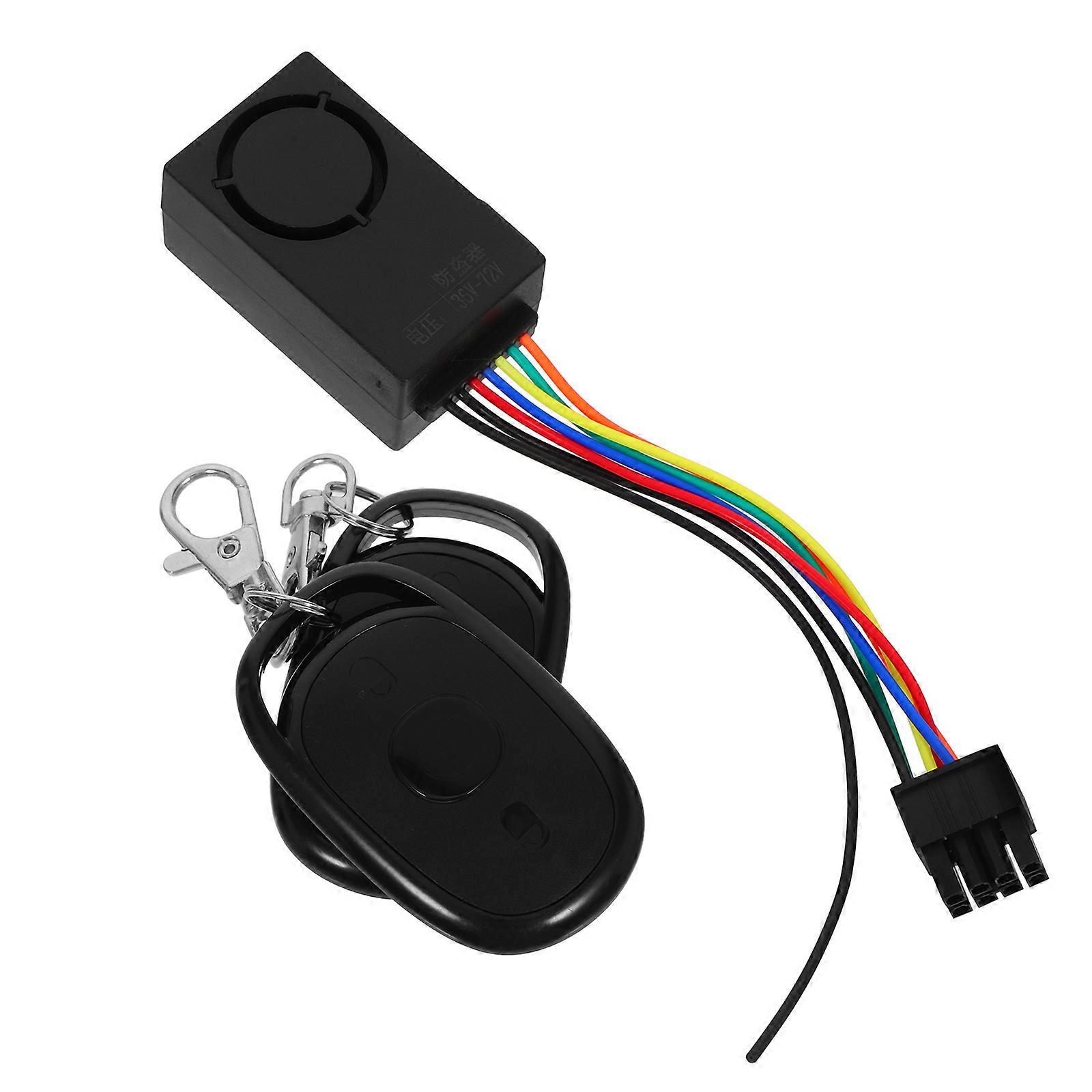 Bike Alarms for Ebike Anti-Theft Alarm with Dual Remotes 2Sets