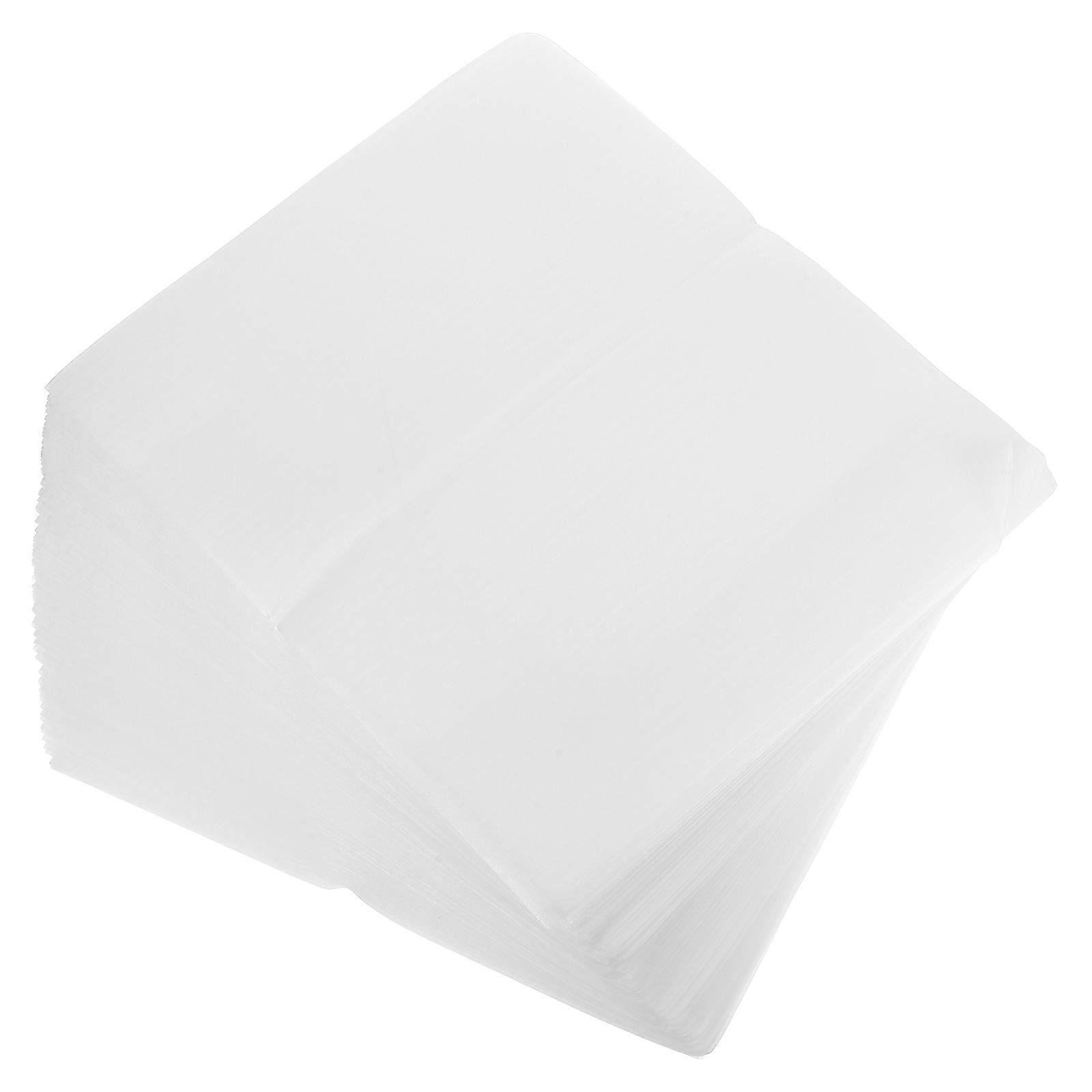 White Foam Packaging Bags Square Shape Cushioning For Utensils And Plates 25x30CM 100Pcs