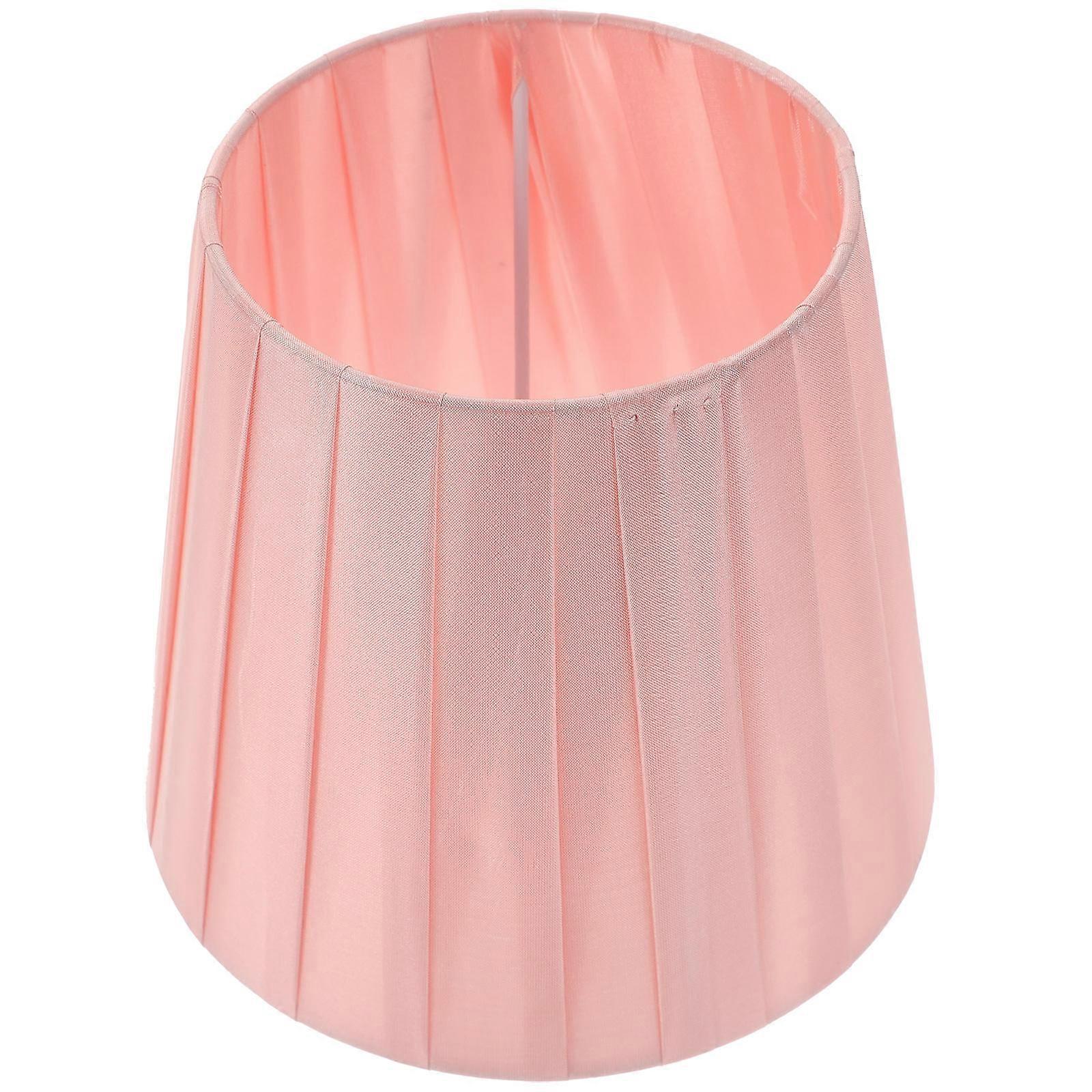 Small Lamp Shade Clip On Light Diffusion Iron and Cloth Material for Floor Lamp Table Lamp Decoration 1Pack
