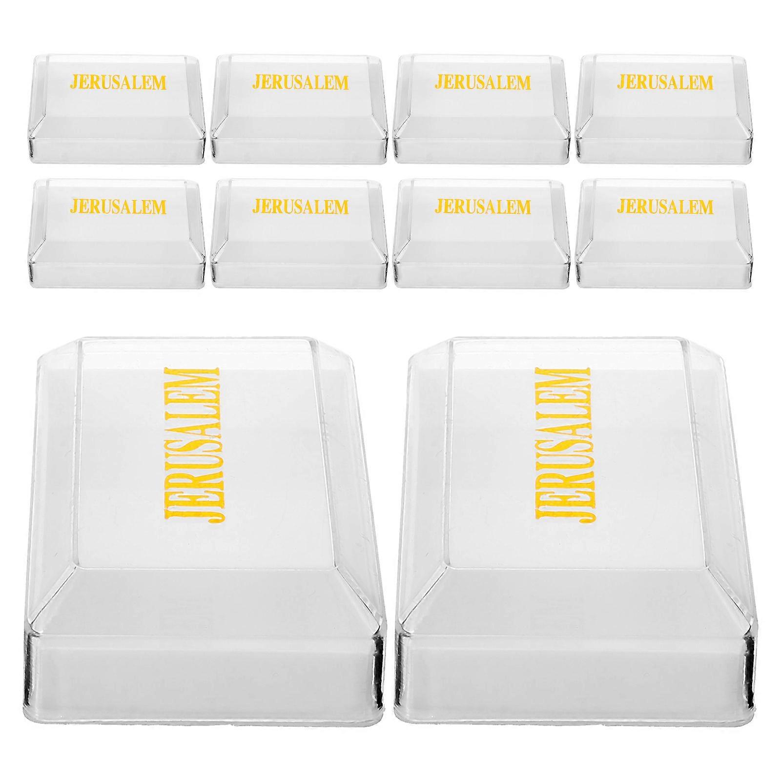 Storage Box Rectangular Rosaries Beads Boxes for Storage Use 40Pcs