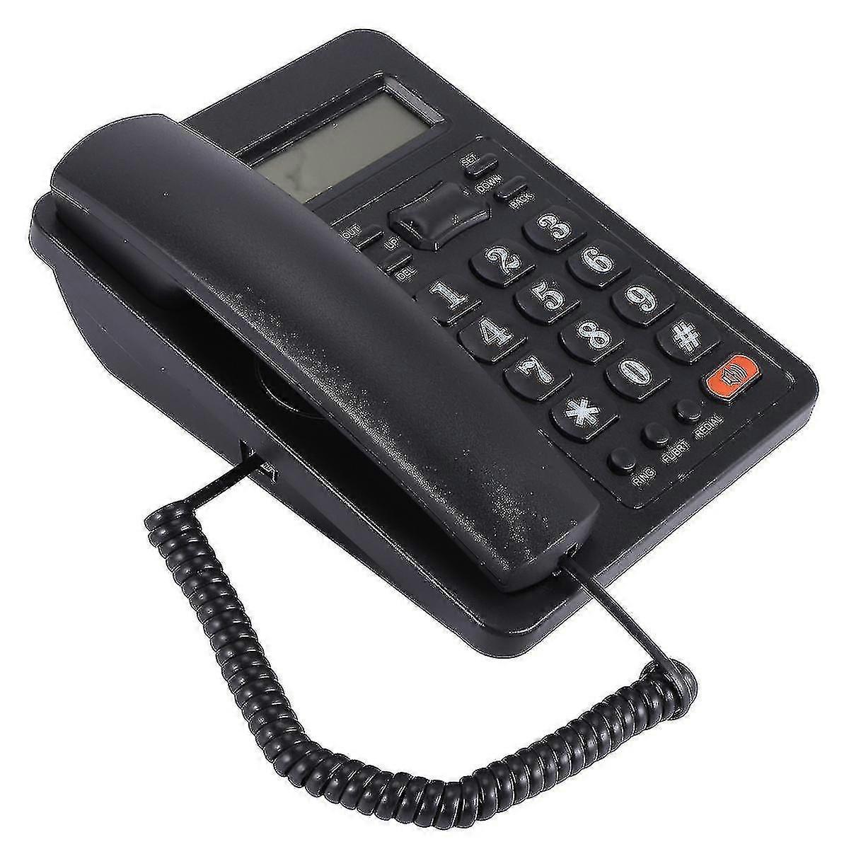 Corded Telephone Landline Telephone, Dual Interface Wired Telephone With Caller Identification For 2025