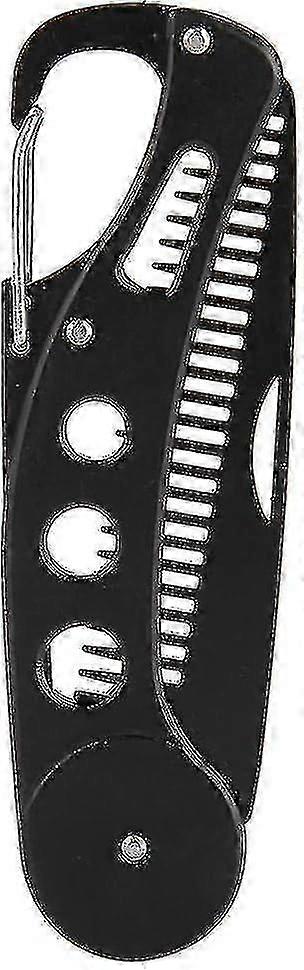 Foldable Men's Beard Comb Folding Comb With Beer Bottle Opener