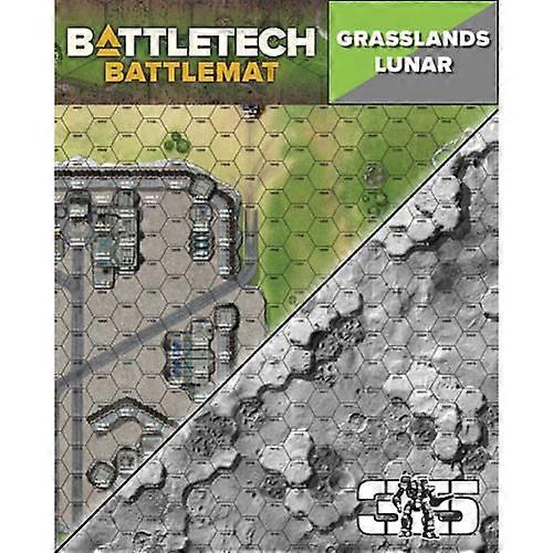 BattleTech Battle Mat Grasslands Lunar