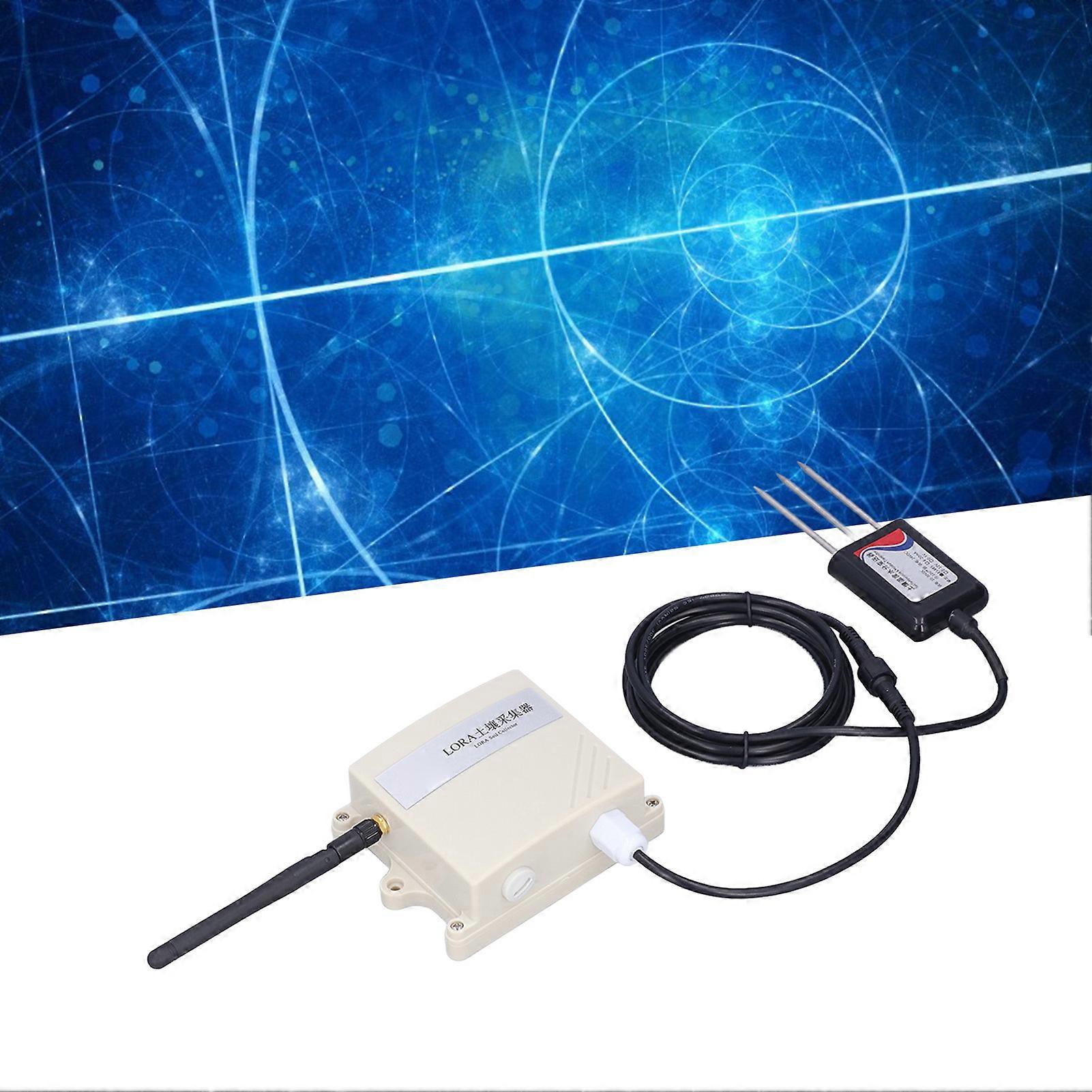 Wireless Waterproof Soil Moisture & Temp Sensor Transmitter 11.5x10x4cm